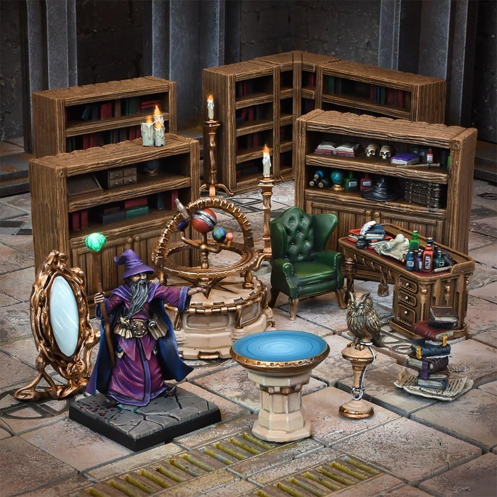 Mantic Games MGTC105 TerrainCrate: Zaubererstudie, Multi 3