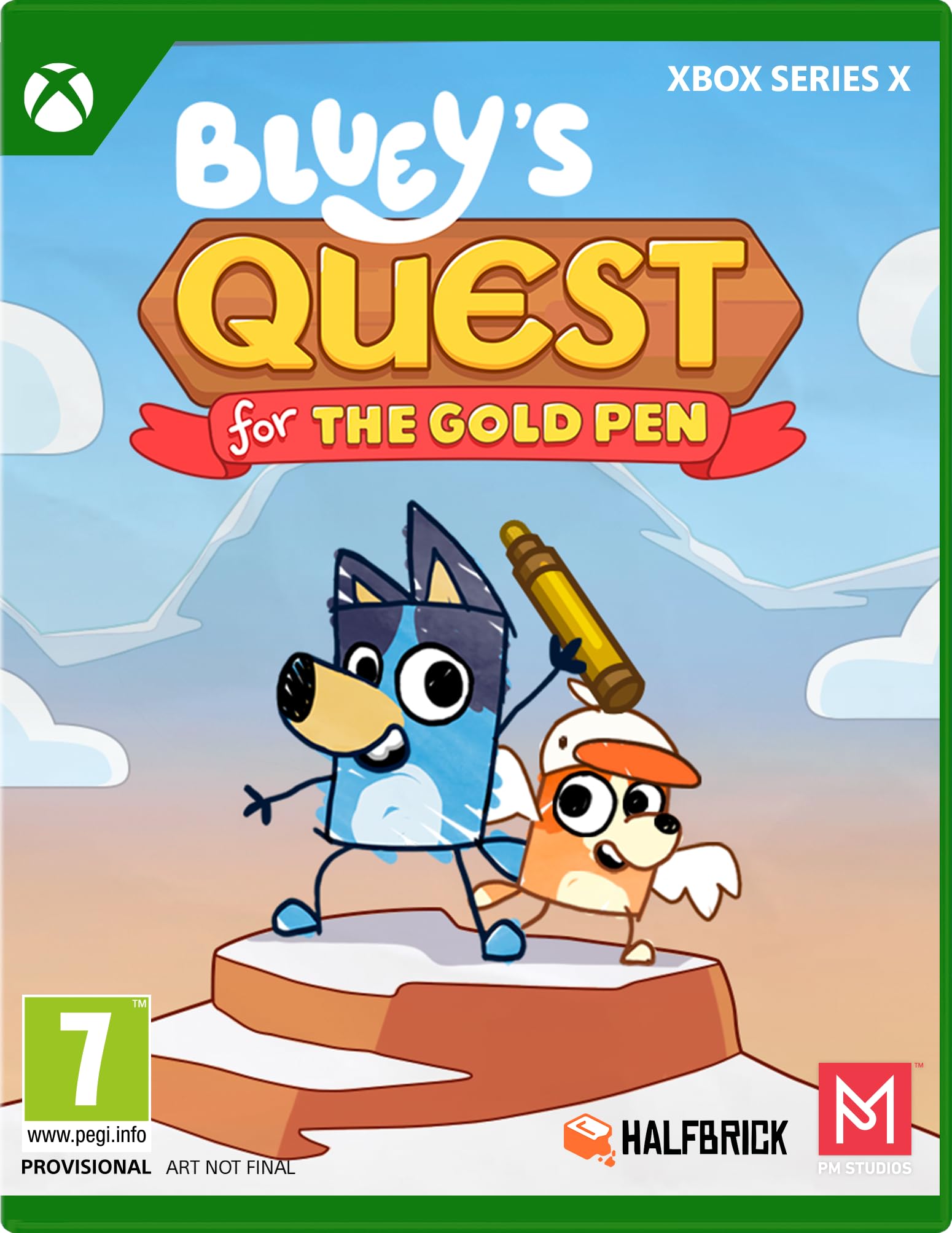 Bluey's Quest for the Gold Pen [Xbox Series X] 1