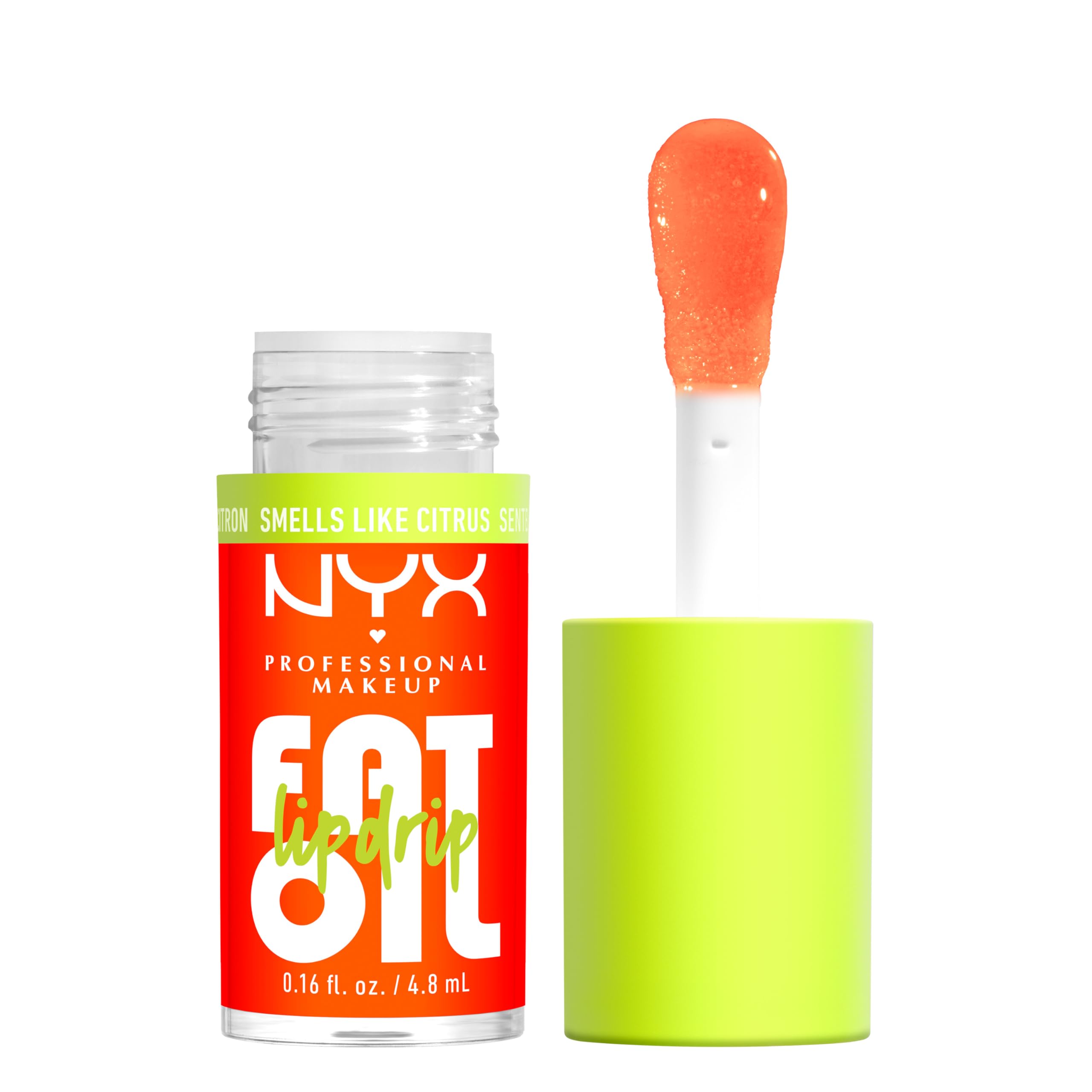 NYX PROFESSIONAL MAKEUP Fat Oil Lip Drip Lip Gloss - 12HR Hydration, High Shine, Non-Sticky | 4.8 ml 1
