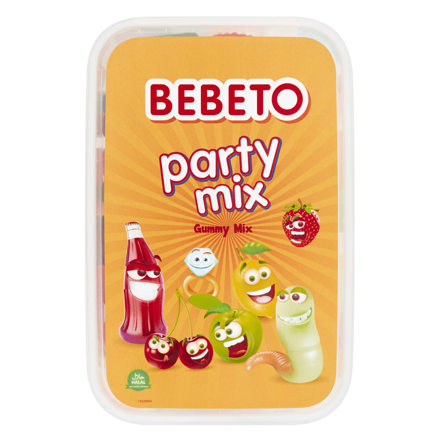 Bebeto Gummy Party Mix (400g) - Halal Certified Sweets, Pack of 1 1