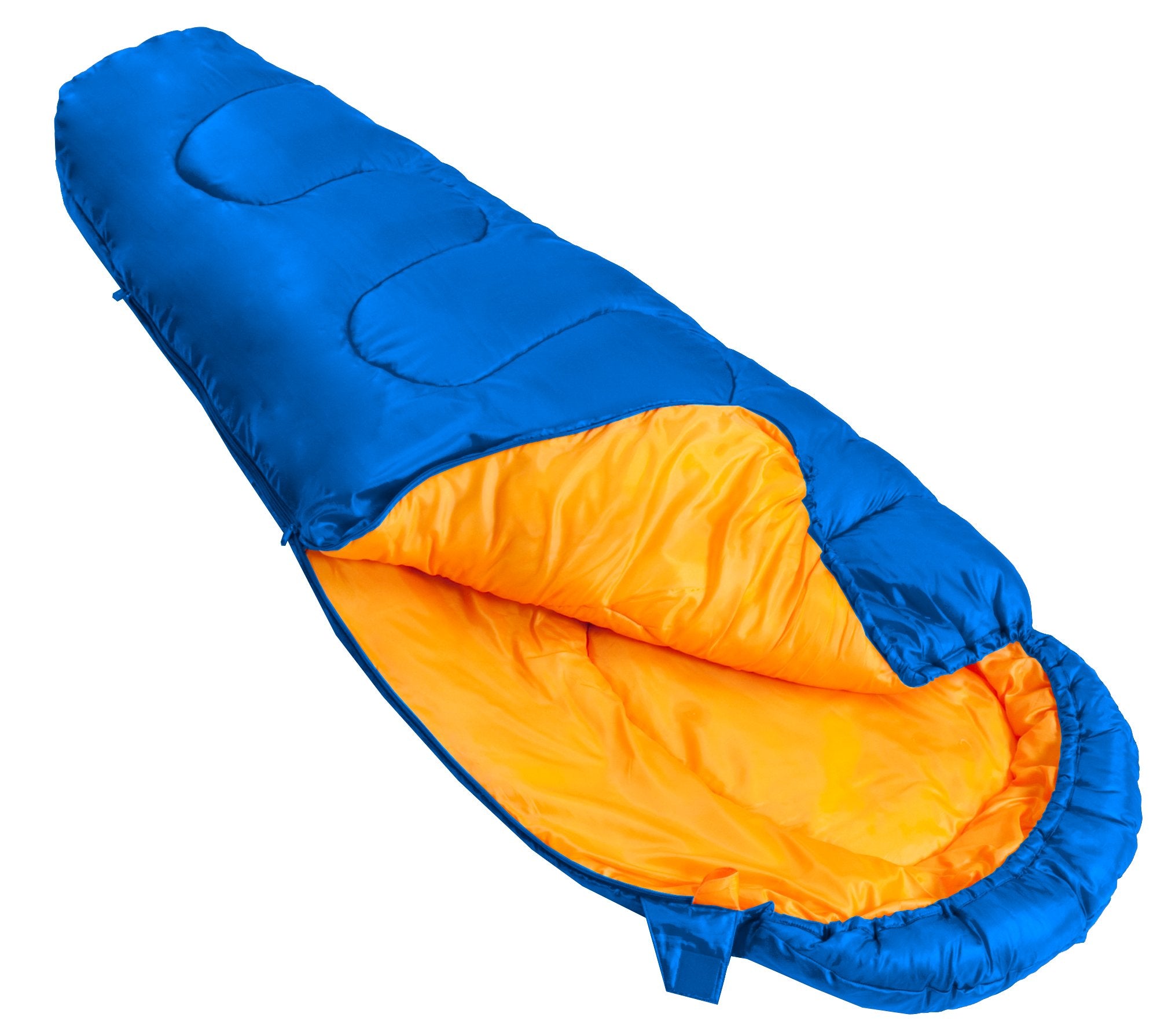 Vango Saturn Kids' Sleeping Bag - Atlantic Blue | 2 Season | 170 x 70 cm
