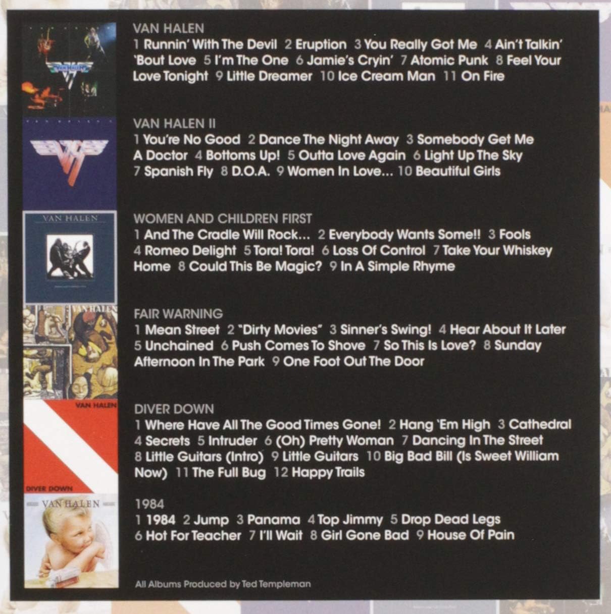Van Halen – Studioalben 1978–84 [Audio-CD]