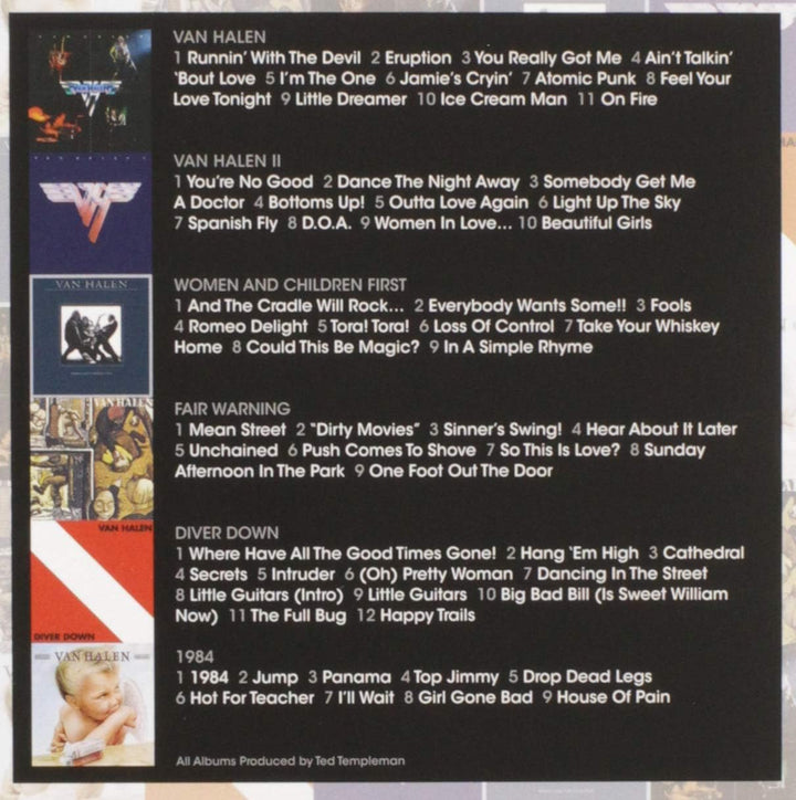 Van Halen - Studio Albums 1978-84 [Audio CD]
