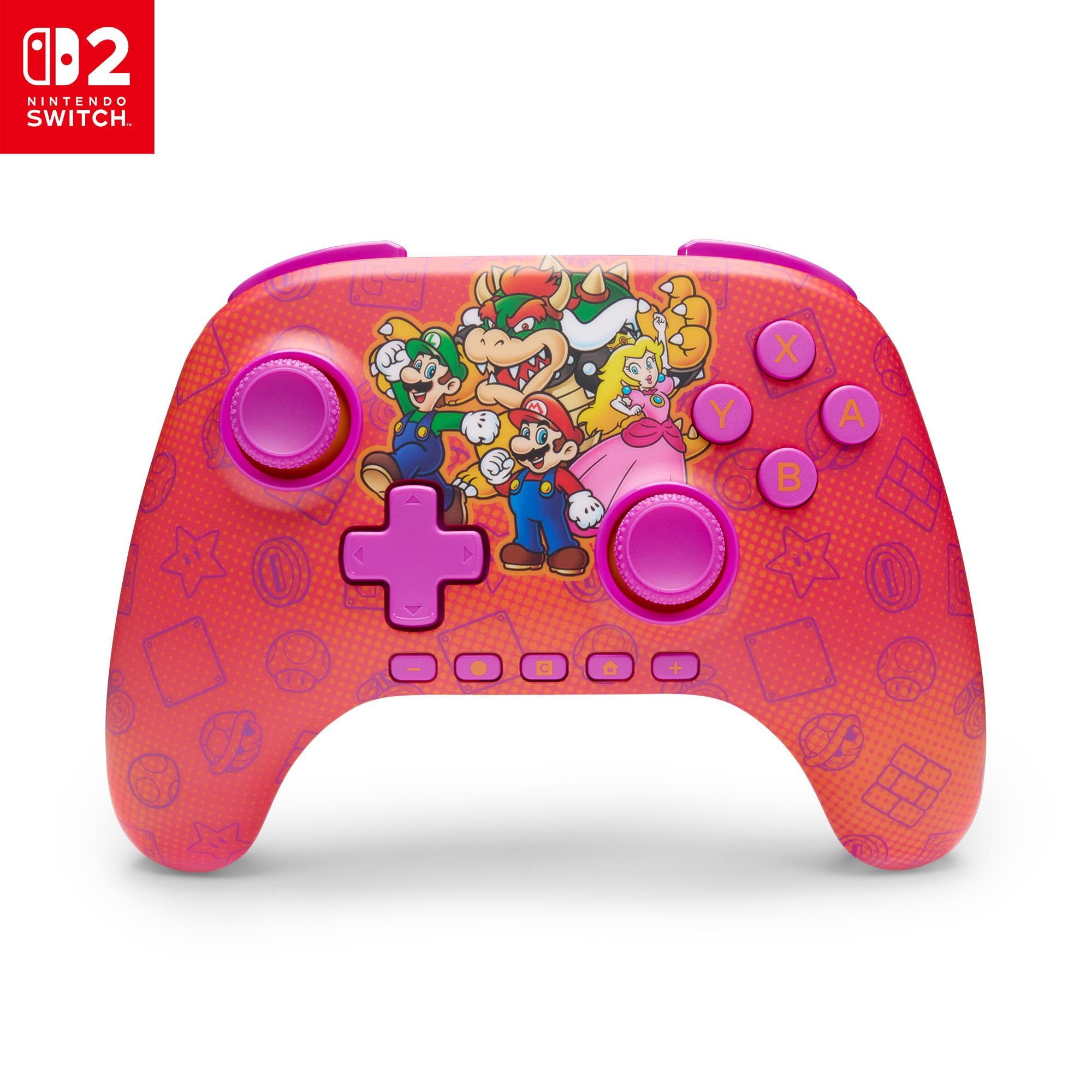 Mario and Friends - Nintendo Switch 2 Wireless Controller by PowerA Advantage 1