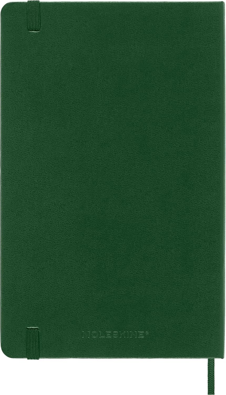 Moleskine Classic Notebook - Hard Cover | Ruled Pages | Large 13x21cm | 240 Pages | Myrtle Green 3