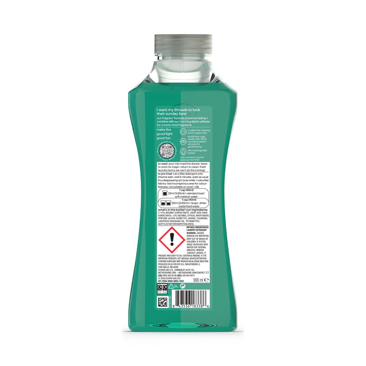 Method Concentrated Laundry Detergent - Tropical Coconut Scent, 990ml