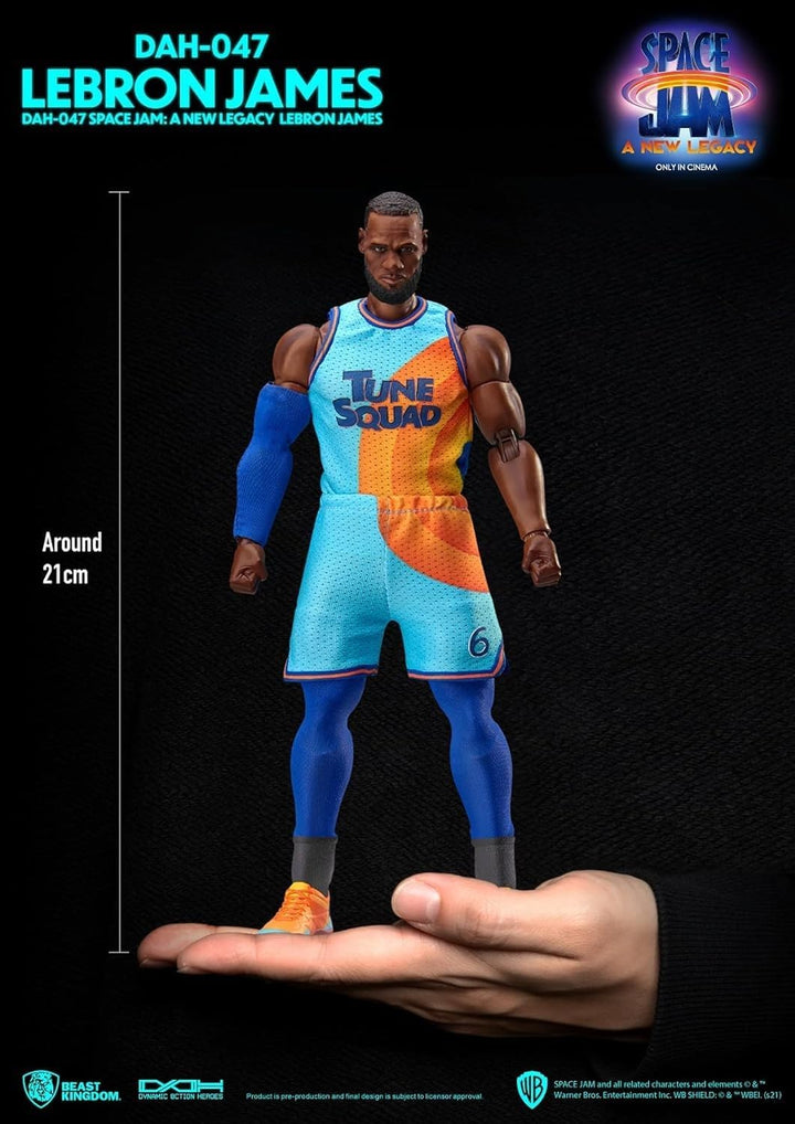 Beast Kingdom - Space Jam New Legacy DAH-047 Dynamic 8-Ction Lebron James Action Figure