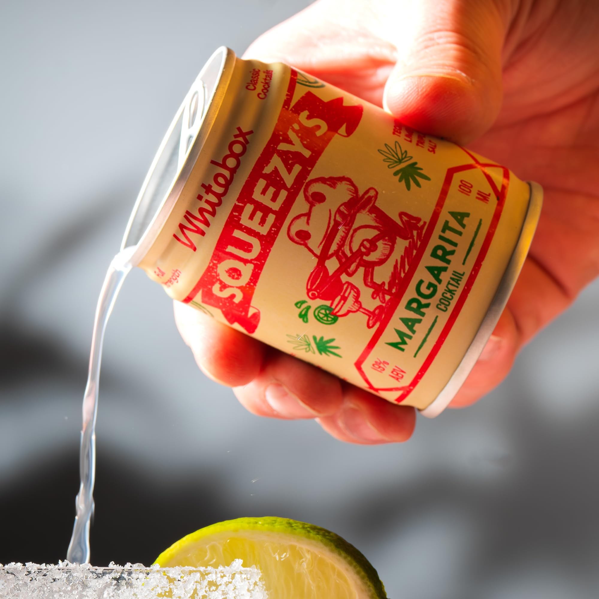 WHITEBOX COCKTAILS Squeezy’s Margarita Single Serve Premixed Cocktail | 19% ABV | 100ml Can 5