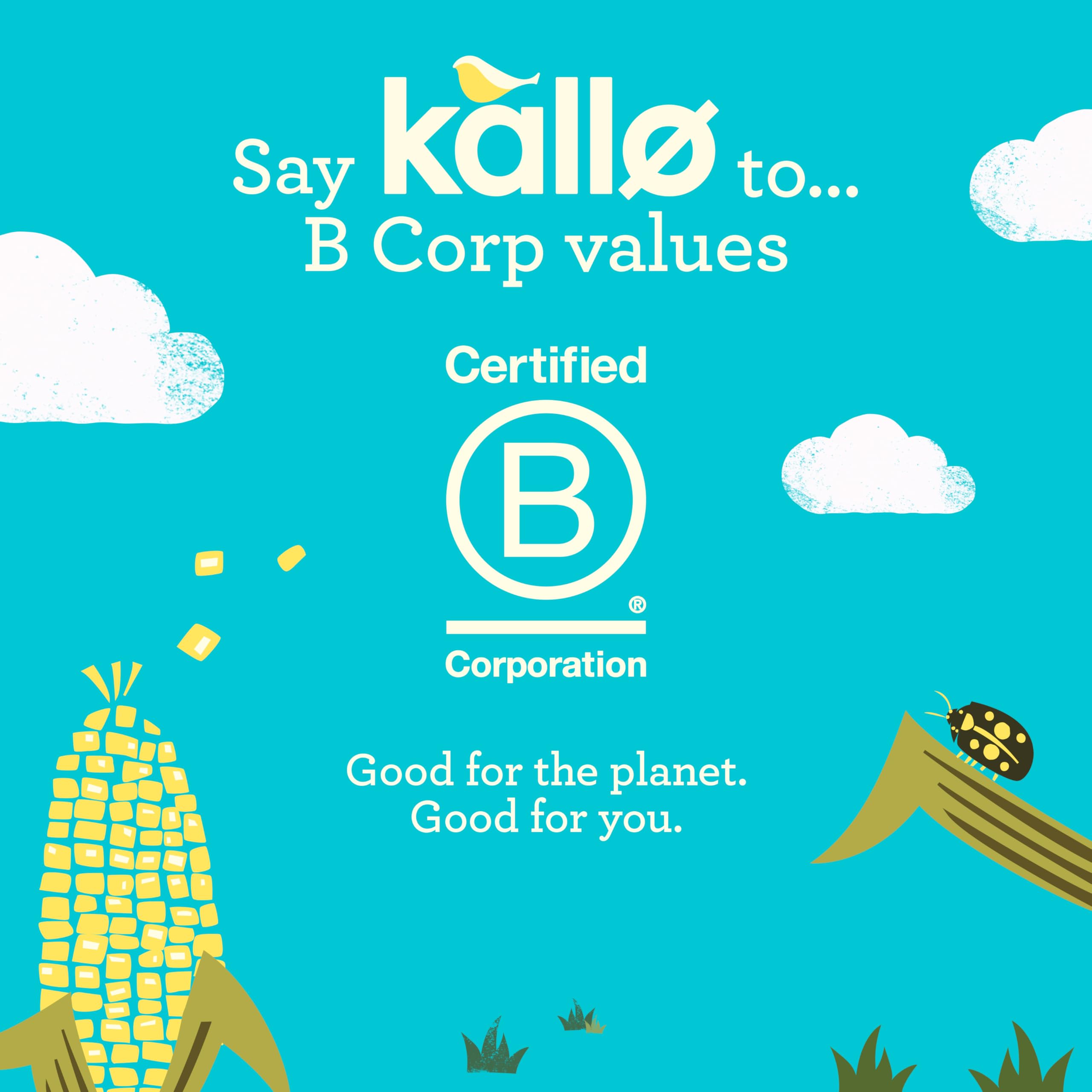 Kallo Lightly Salted Corn Cakes - 26 Calories Per Cake | Gluten-Free | 130g 6