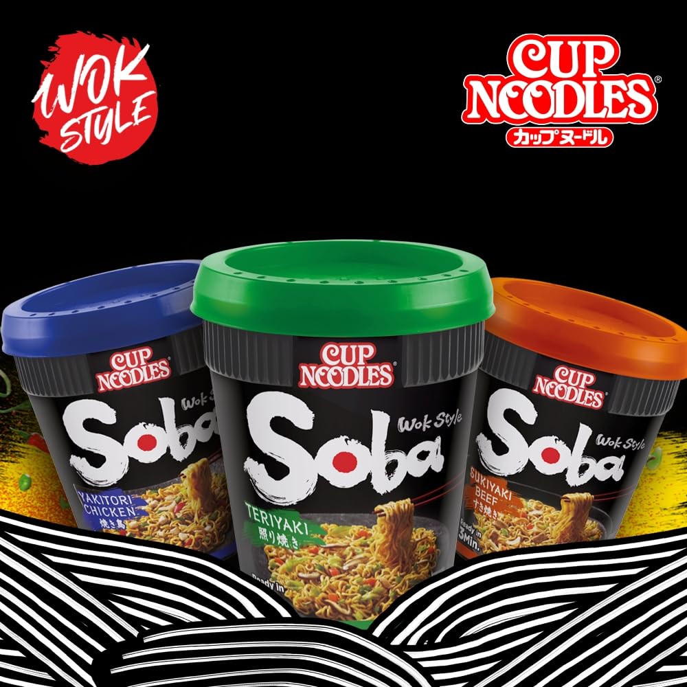 NISSIN Soba Wok Style Classic Flavoured Instant Noodles, 90 g 4