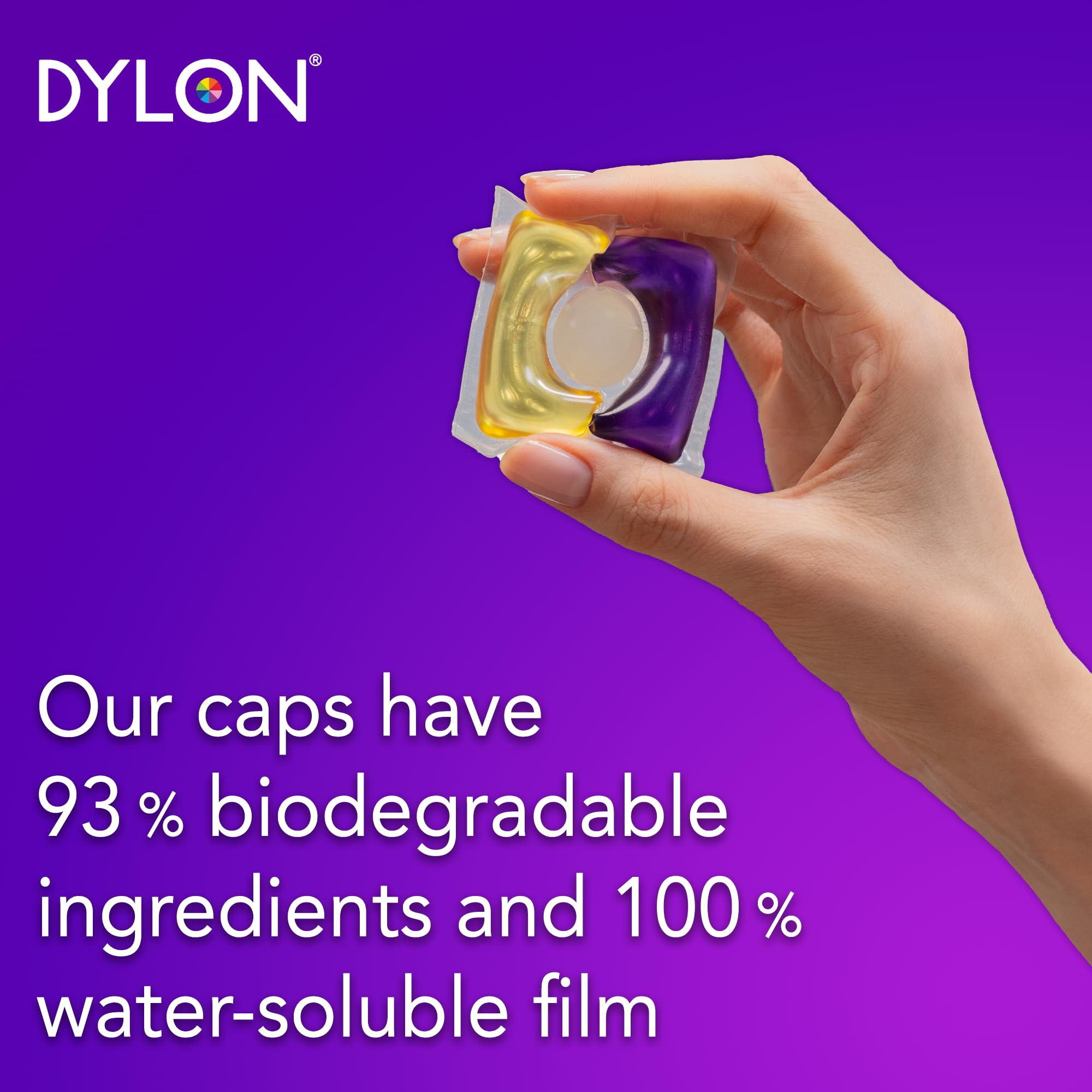 Dylon Black &amp; Dark Caps Waschmittel (40 Waschladungen) 4