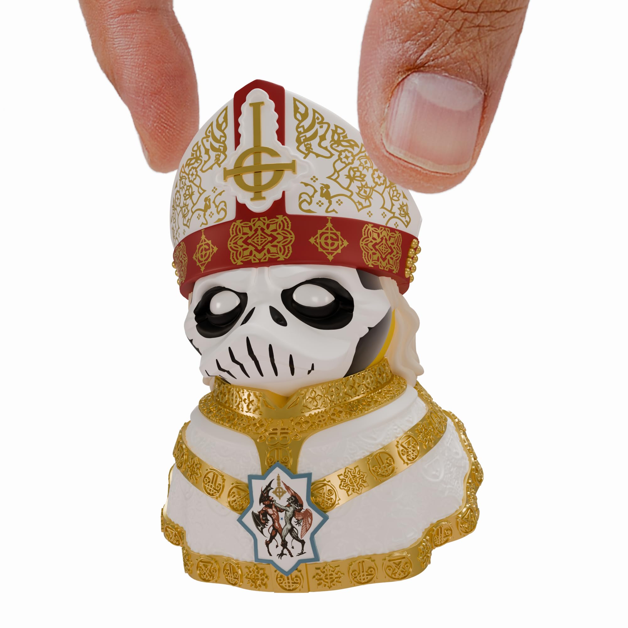TUBBZ Mini Ghost - Papa Nihil Cosplaying Rubber Duck Vinyl Figure | Approx 5cm Tall 1