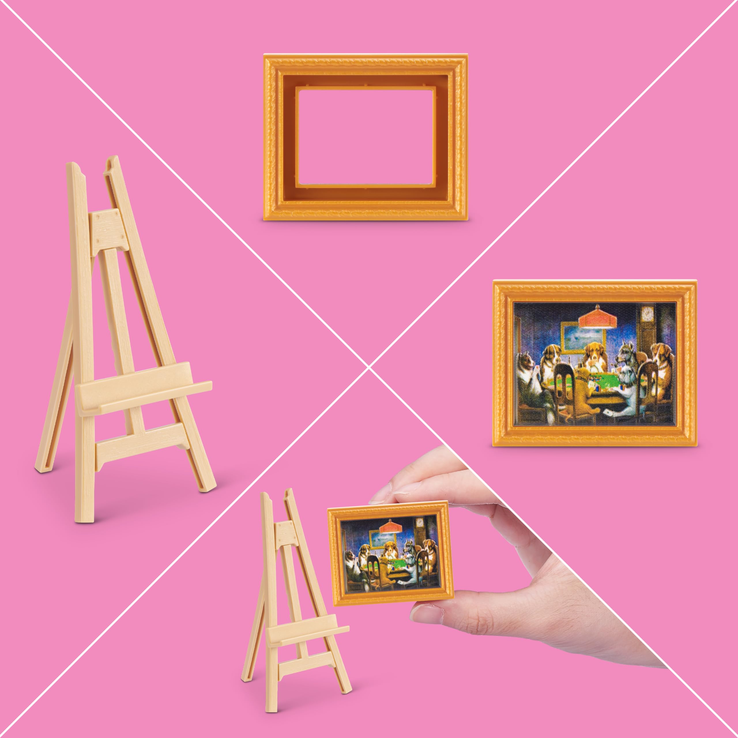 Mini Brands Create Mini Masterpieces Series 1 Capsule - 2 Pack | Collectible Miniatures | Ages 3+ 5