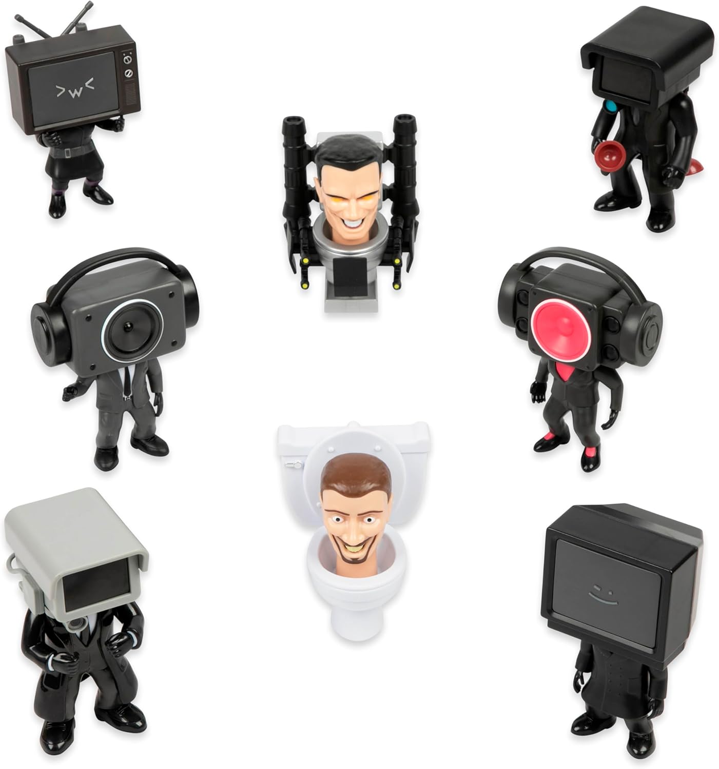 Skibidi Toilet Mystery Figures - Collectible Blind Pack Action Figures for Ages 8+ 2