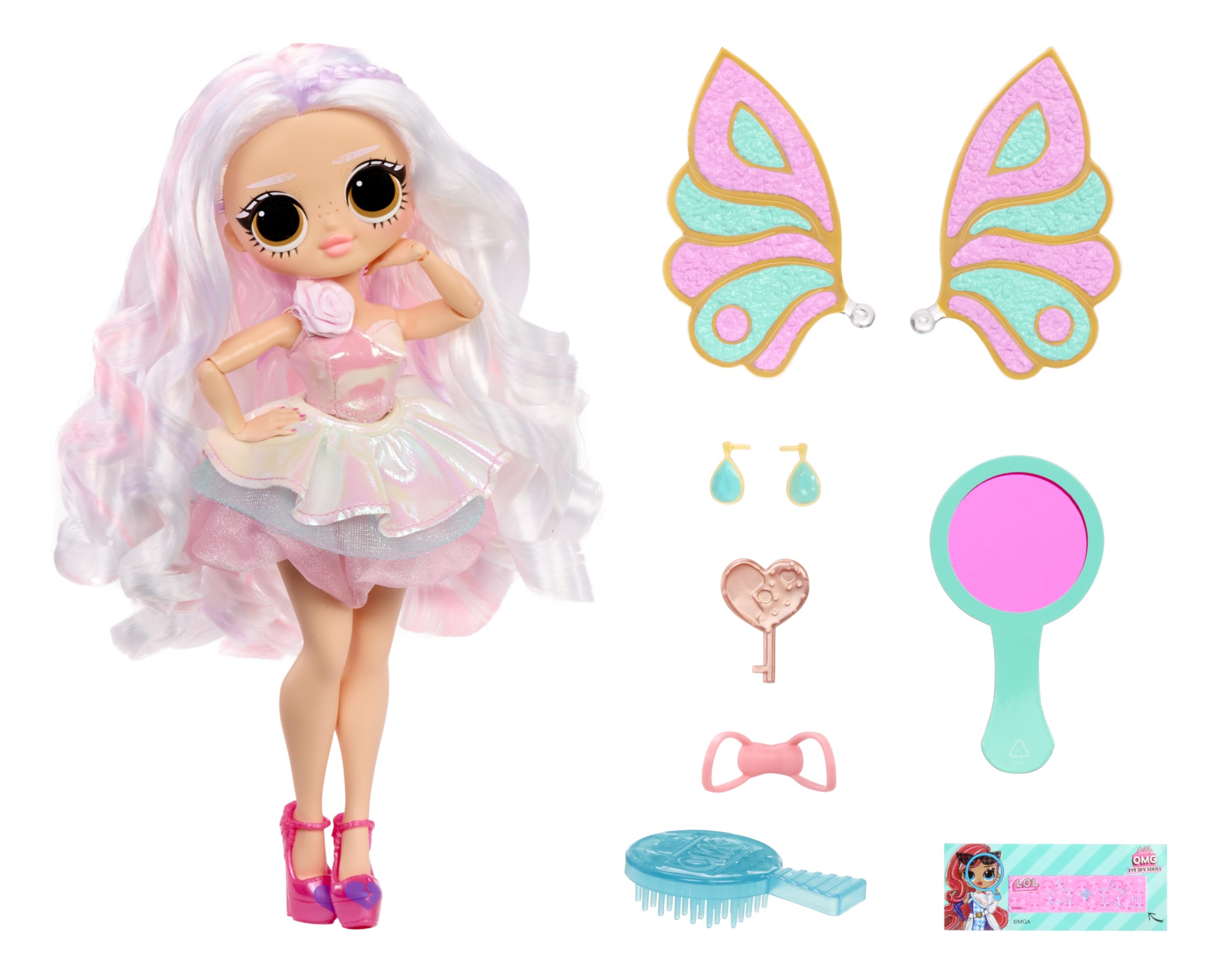 L.O.L. Surprise! OMG Eye Spy Series Doll - Fairy Character | Color Change Surprise | Includes Fashions 3