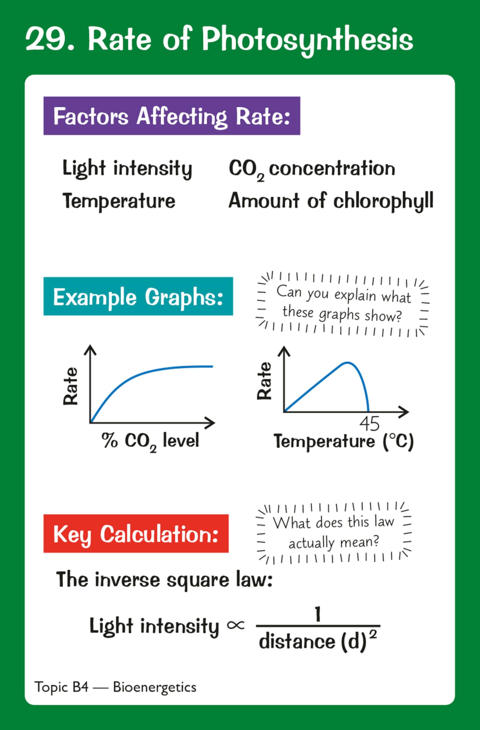 CGP New GCSE Combined Science AQA Higher Key Fact Revision Cards | Teaching Aid 4