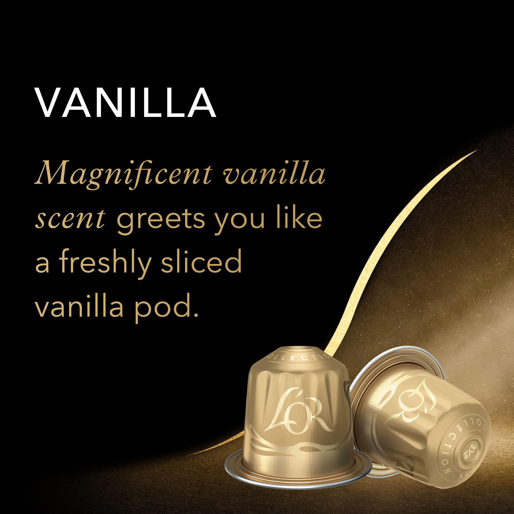 L"OR Espresso Vanilla Flavour - Aluminium Coffee Capsules (Pack of 10, Total 100 Capsules) 4