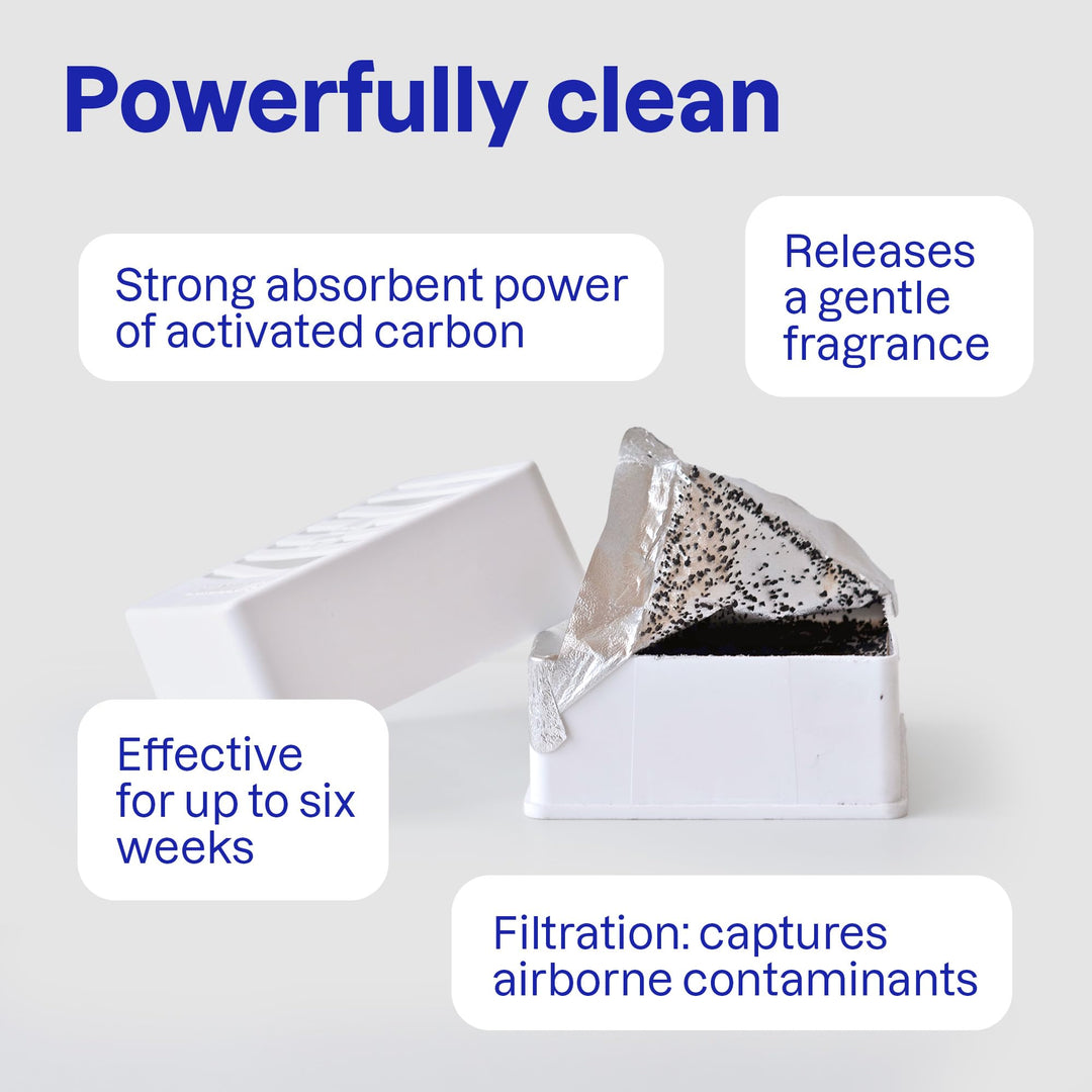 ATTITUDE - Odor Eliminator with Activated Carbon Plant-Based Air Purifier Lavender & Eucalyptus