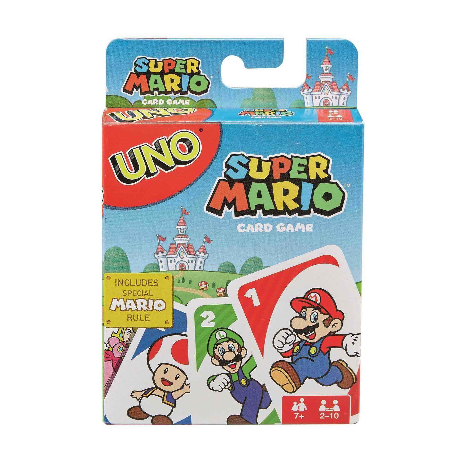 Mattel Games UNO Super Mario Kartenspiel 9
