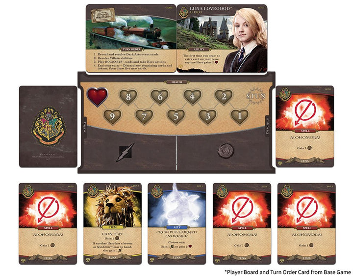 USAopoly Harry Potter: Hogwarts Battle Box of Monsters Expansion Board Game