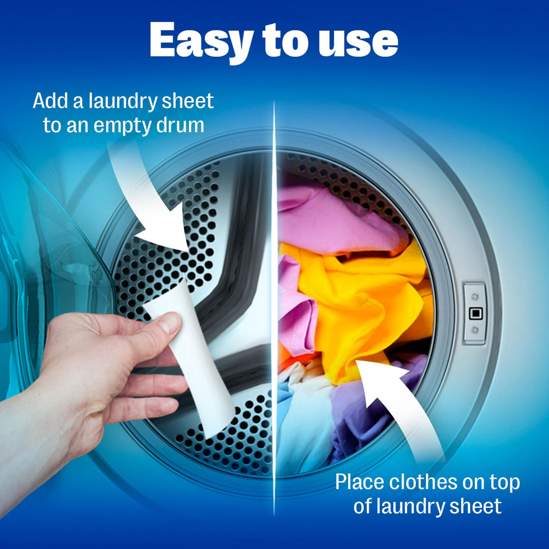 OceanSaver - Eco Laundry Detergent Sheets Non-Bio | 30 Washes, Plastic-Free, Biodegradable
