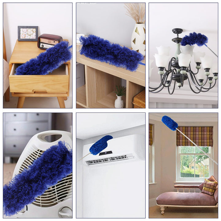 ASelected - Extendable Microfiber Duster with 108" Telescoping Pole