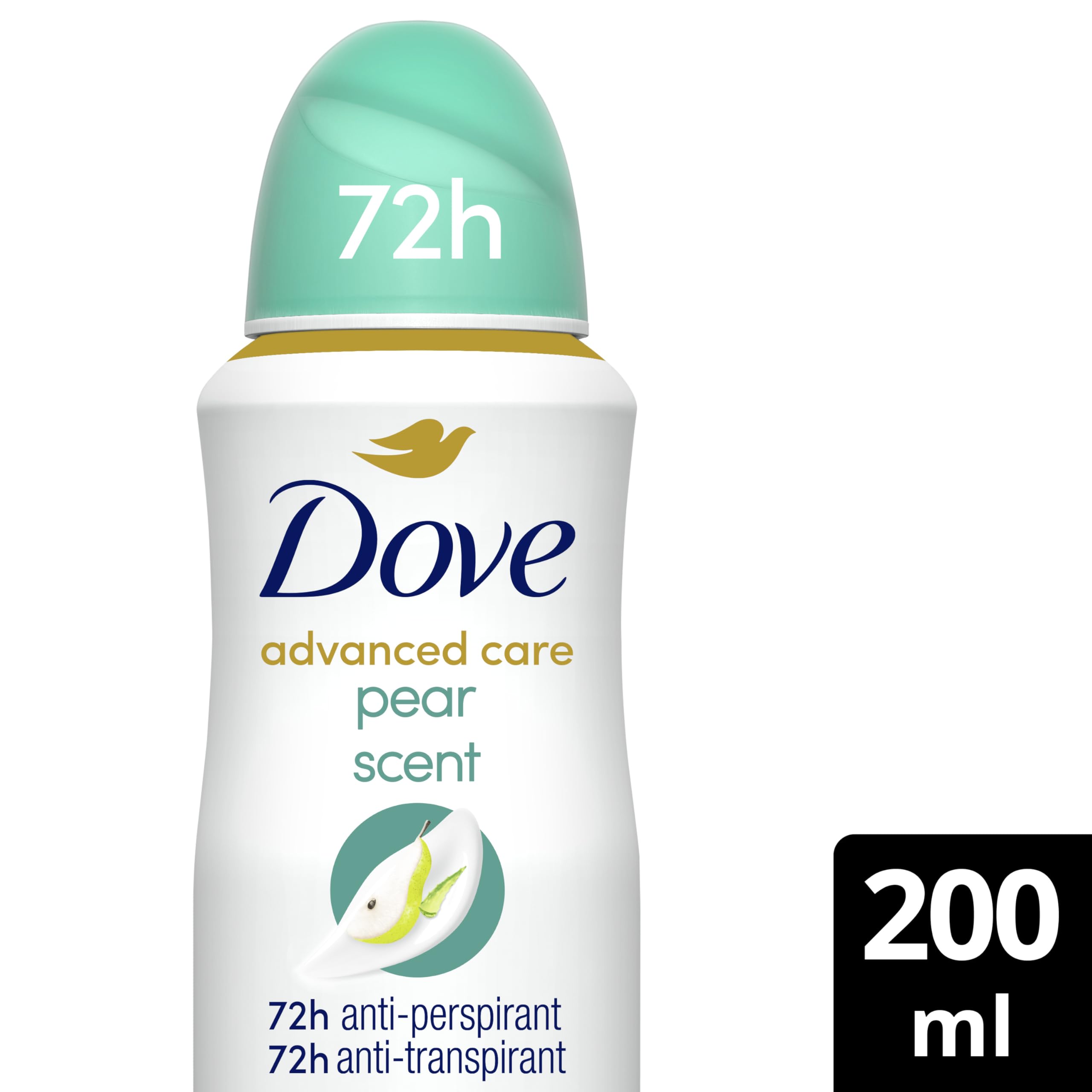 Dove Advanced Care Go Fresh Pear & Aloe Vera Scent Antiperspirant Deodorant Spray (160g)