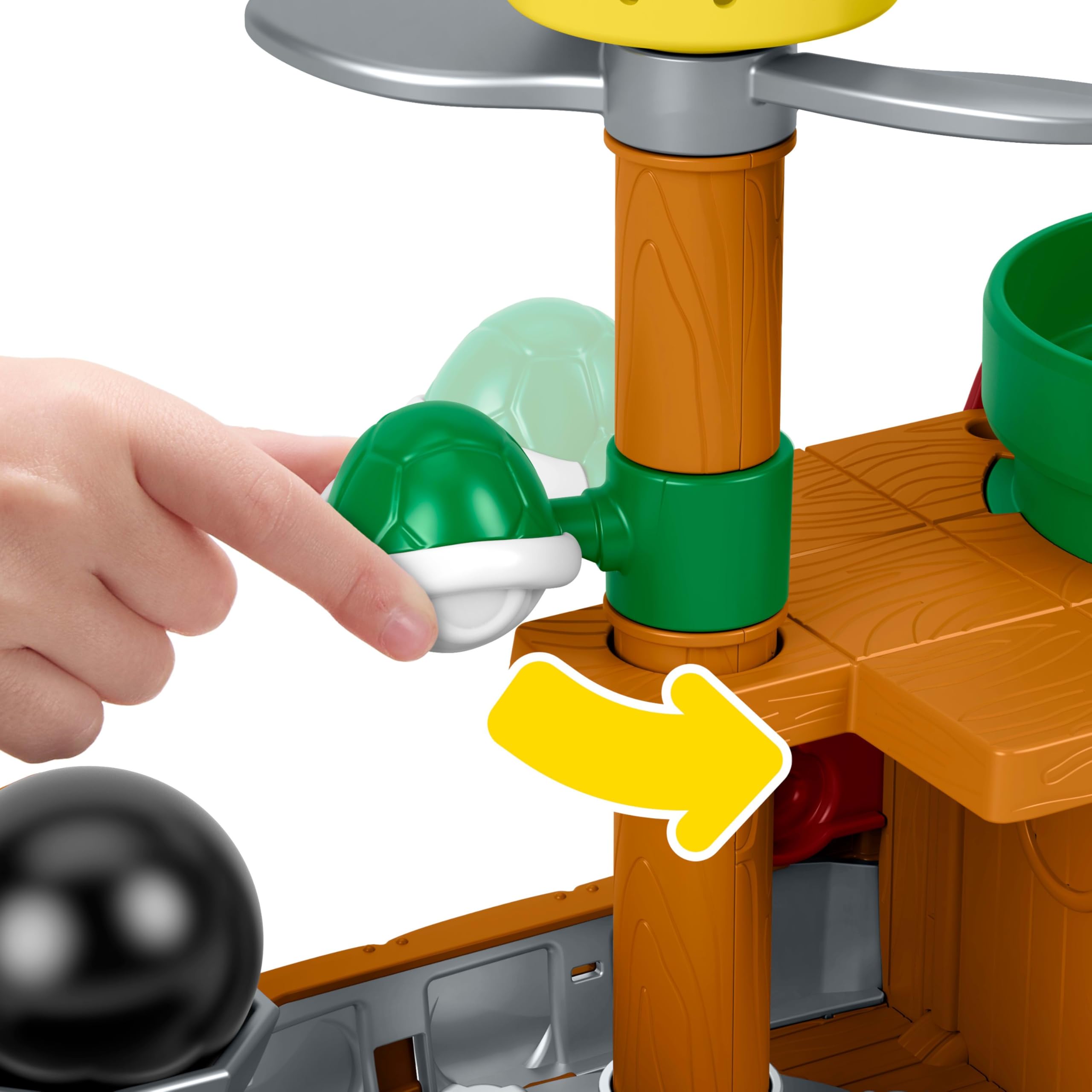 Fisher-Price Little People Bowser's Airship Playset - Toddler Toy | Ages 18 Months+ 2