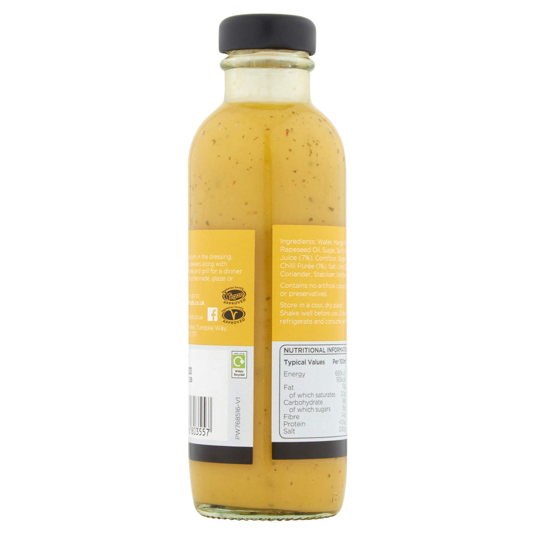 Mary Berry's Mango, Lime & Chilli Dressing - 440g - Sweet Mango with a Hint of Chilli