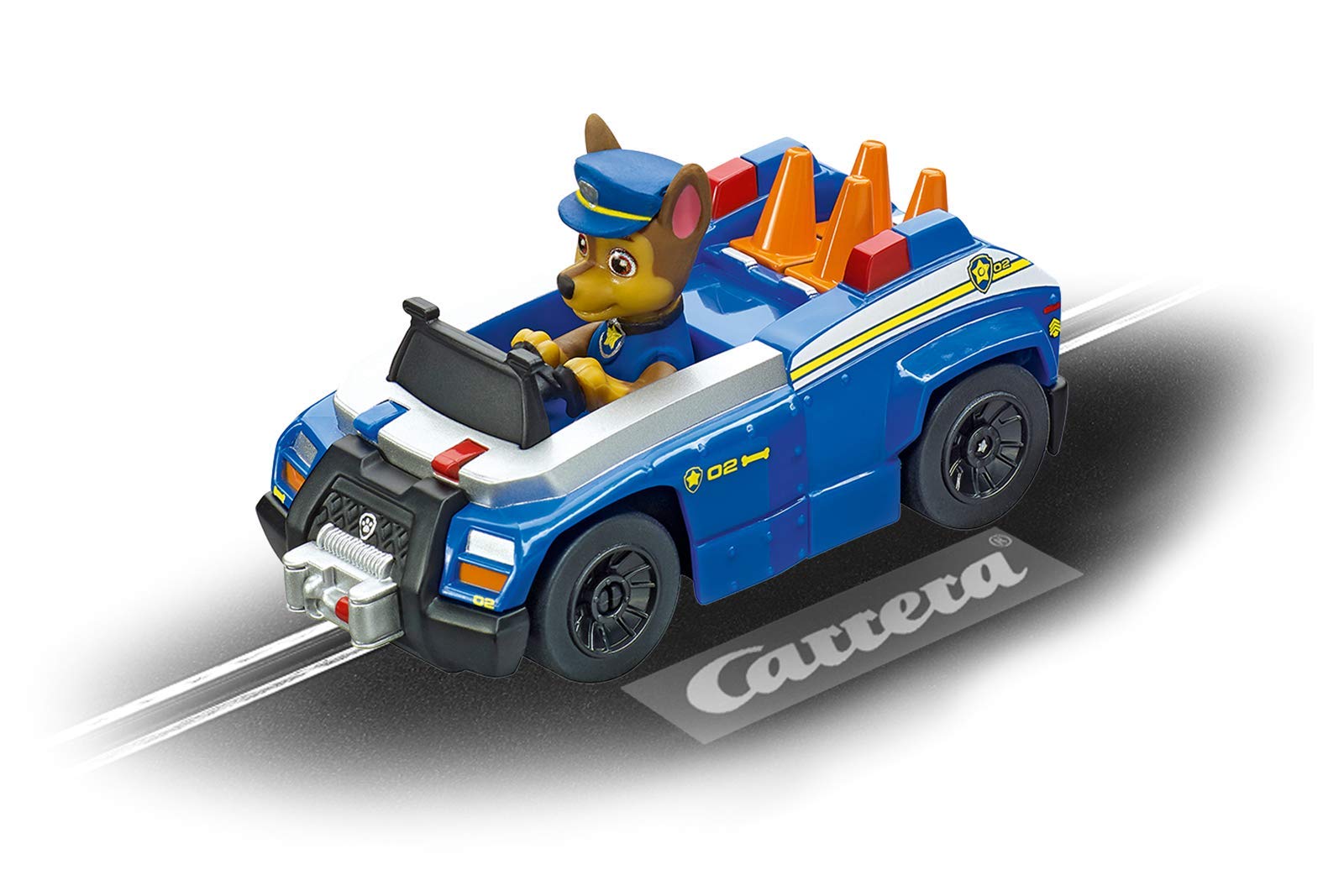 Carrera Slot Car - Paw Patrol Chase (Blue) | Compatible with Carrera First Sets | Ages 3+