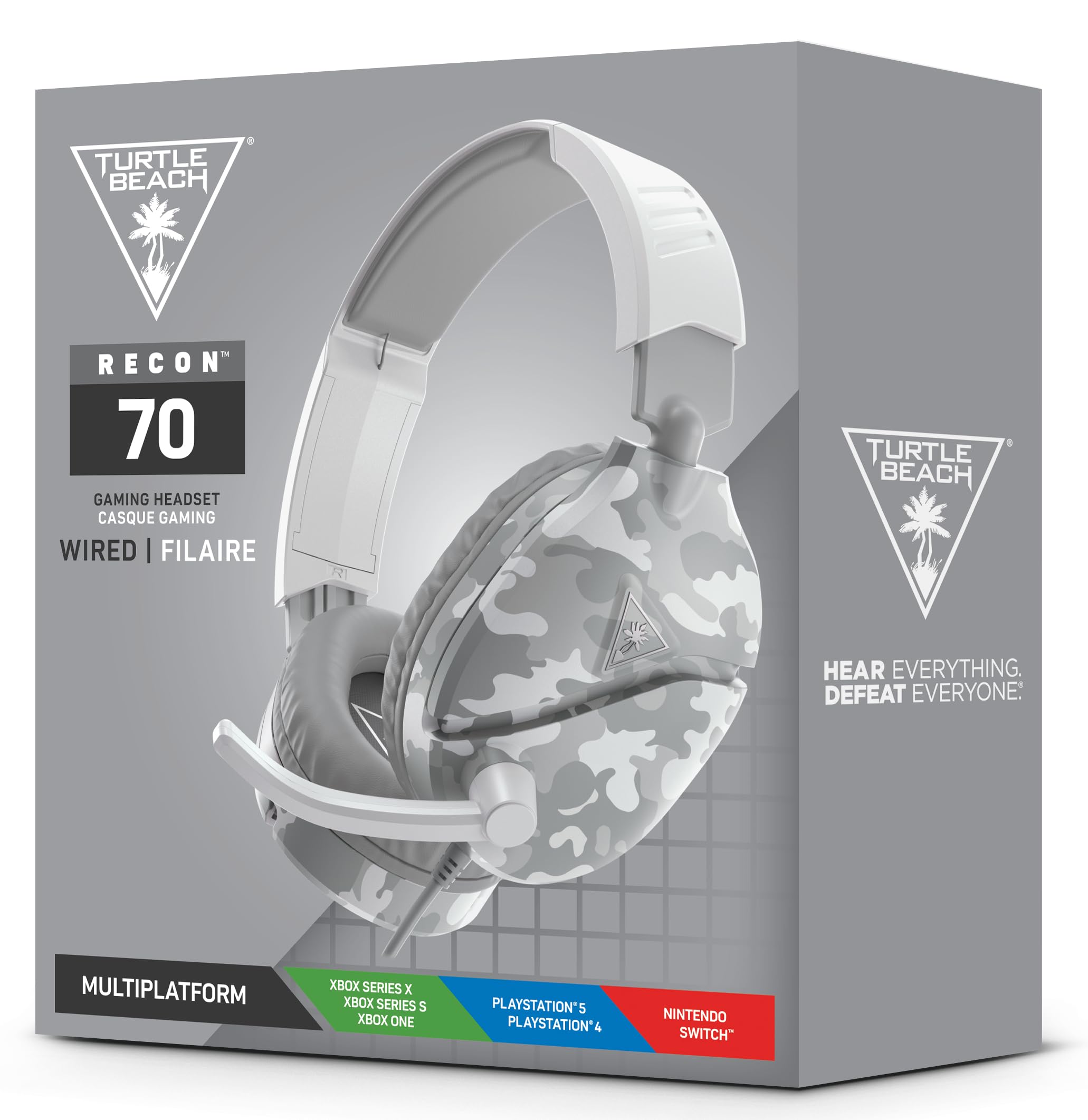 Turtle Beach Recon 70 Arctic Camo Gaming Headset for Xbox, PS5, PS4, Nintendo Switch, PC & Mobile 6