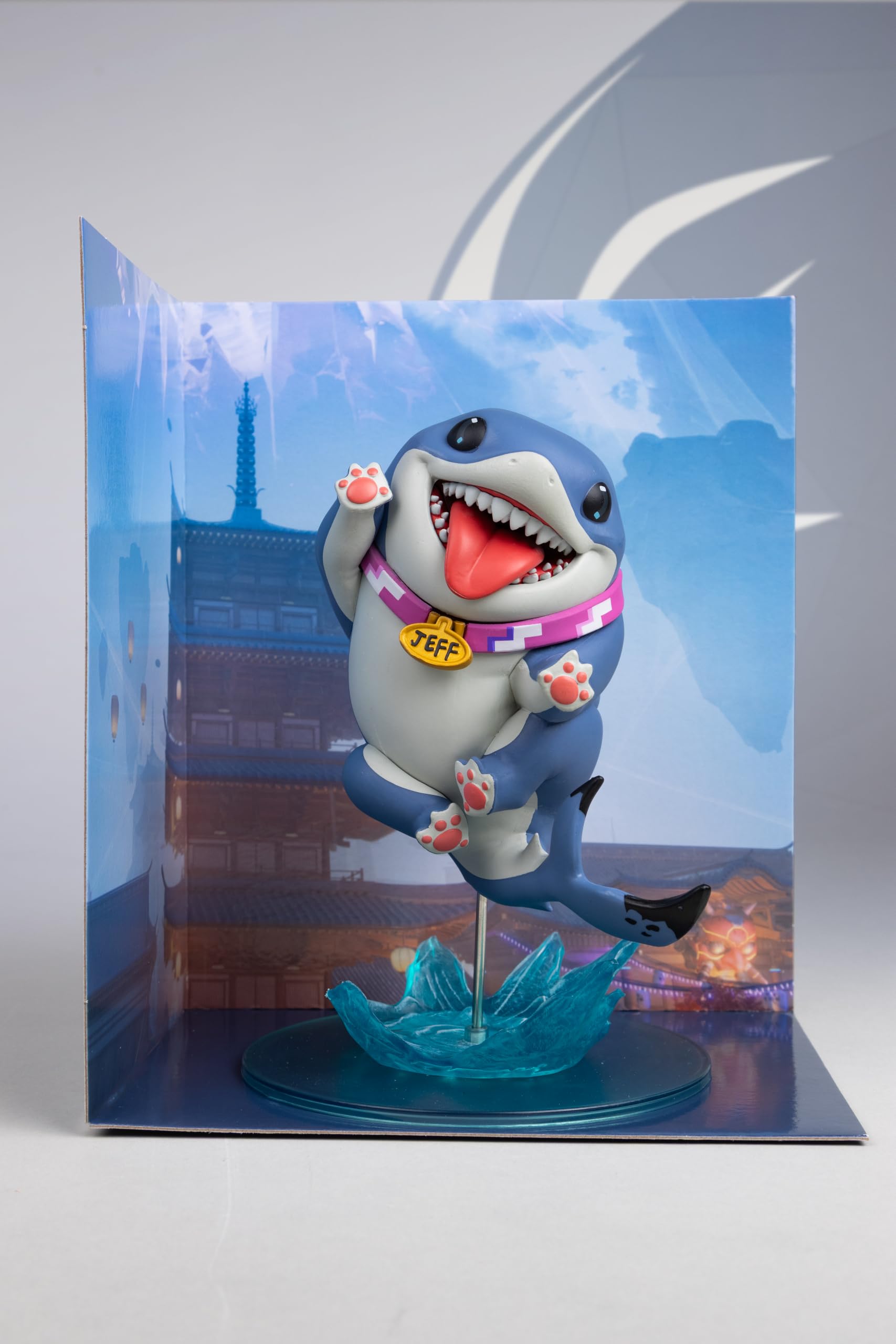 McFarlane Marvel Rivals Jeff The Land Shark Collectible Figure - 1:10 Scale, 7.75" Tall 7