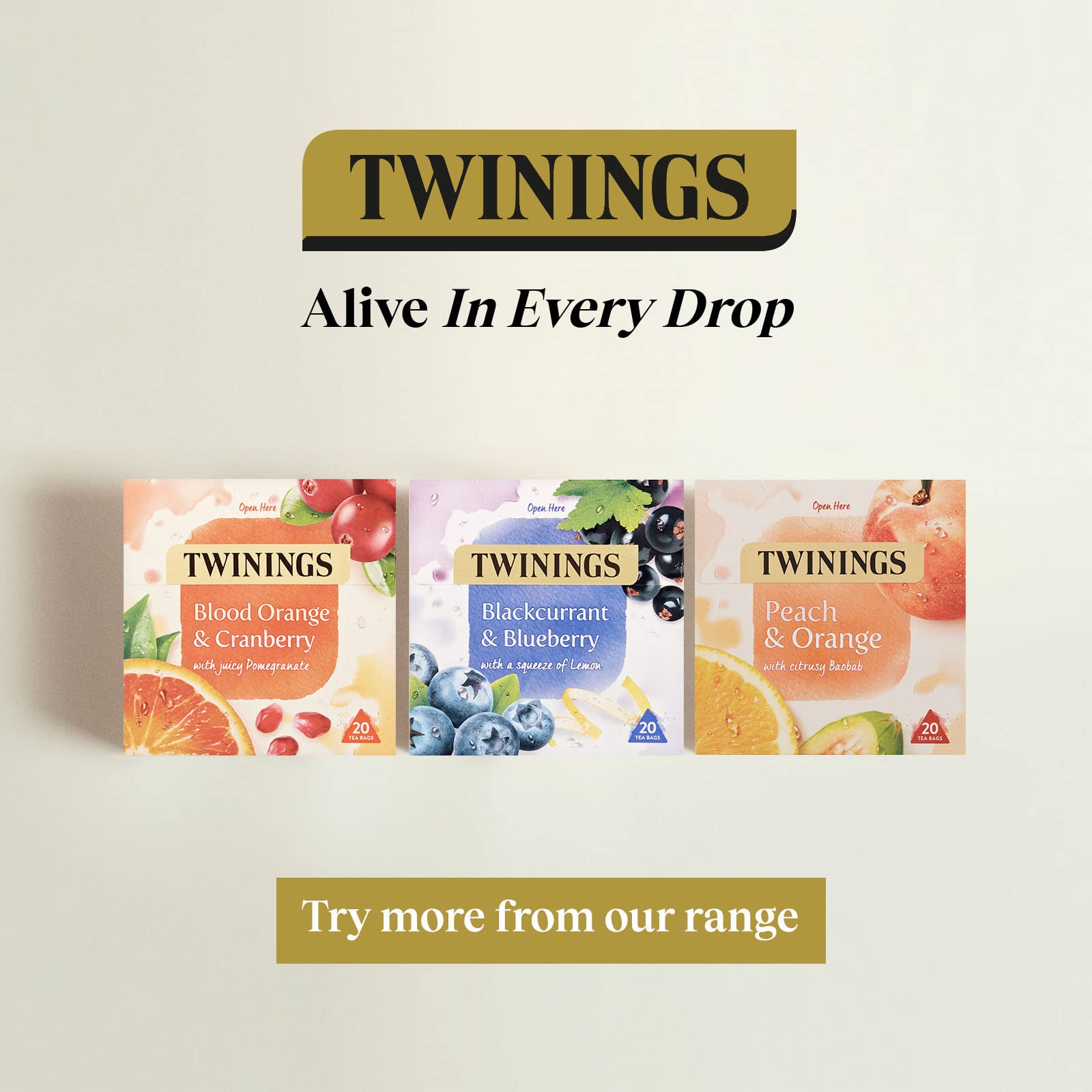 Twinings Früchtetee Mango Erdbeere &amp; Limette 80 Beutel (4 x 20) Koffeinfrei 5
