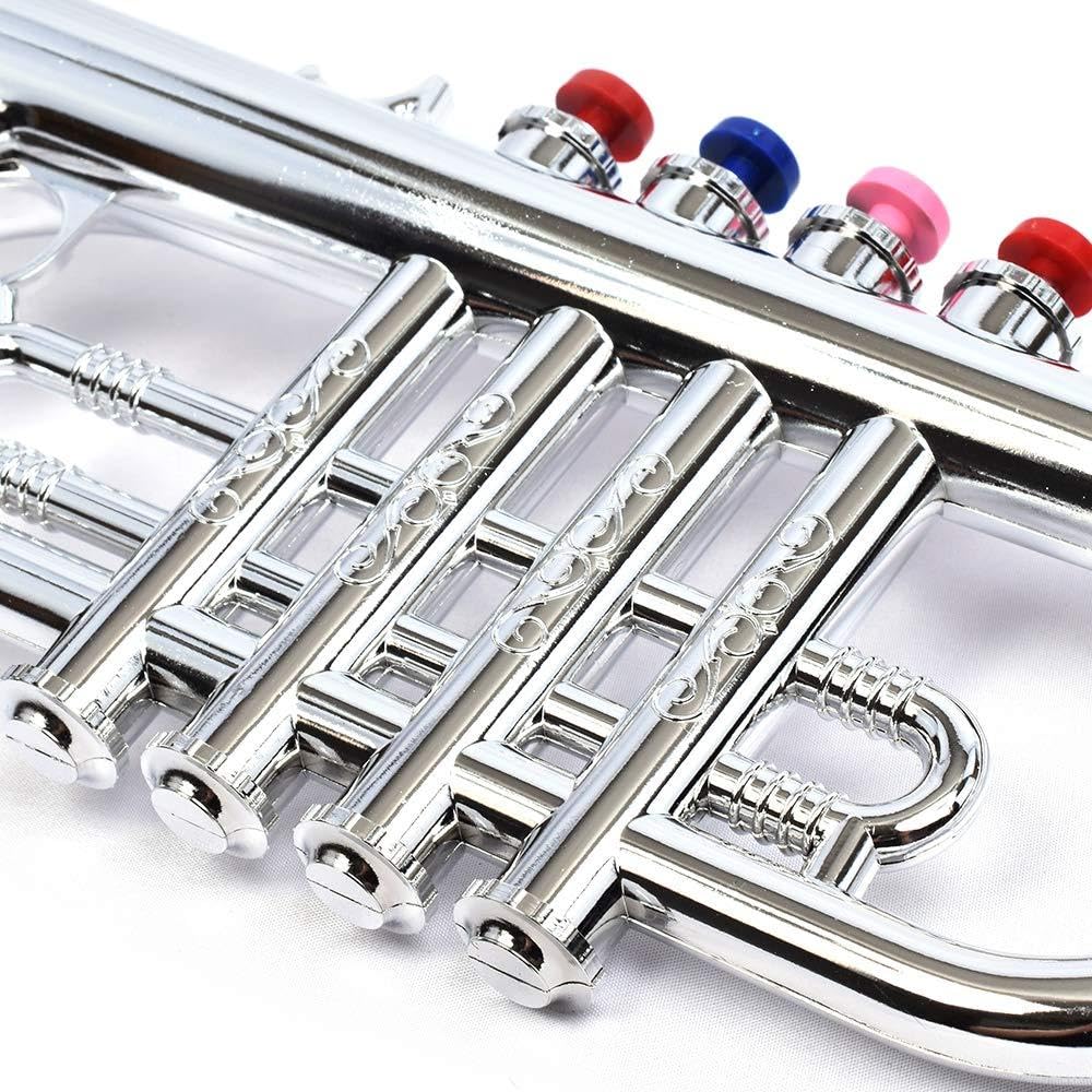 Bontempi 32 4231 4-Note Silver Trumpet - Musical Toy for Kids 3+ 14