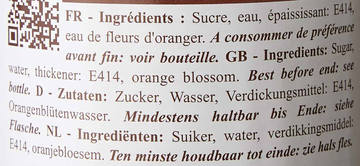 Monin - Premium Gum Syrup (700ml) 4