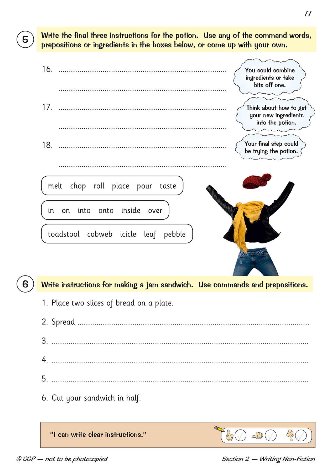CGP Books KS2 English Writing Targeted Question Book - Year 3 | Ages 7-8 | 48 Pages 4