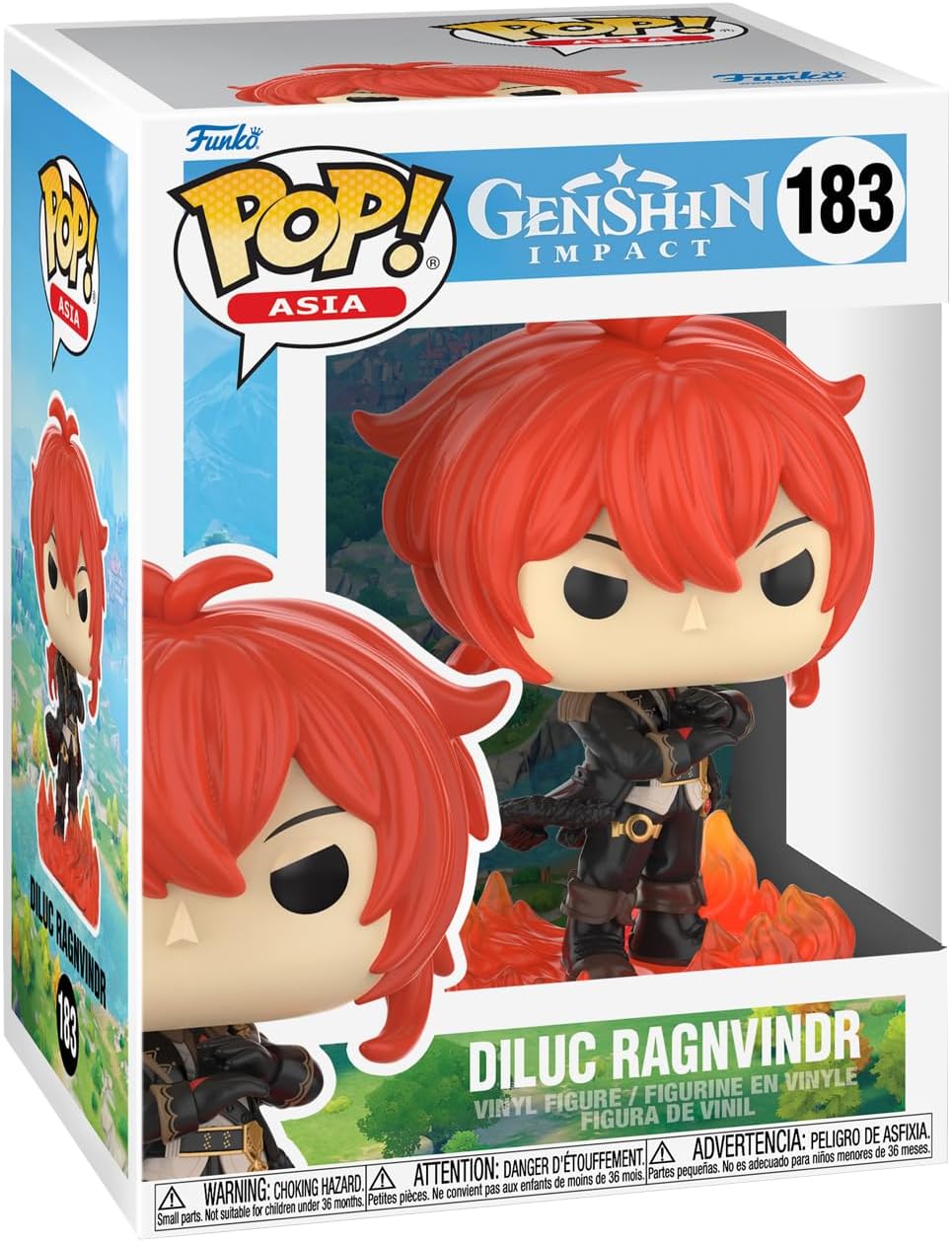 Funko Pop! Games Genshin Impact - Diluc Ragnvindr Vinyl Figure (80895) 1