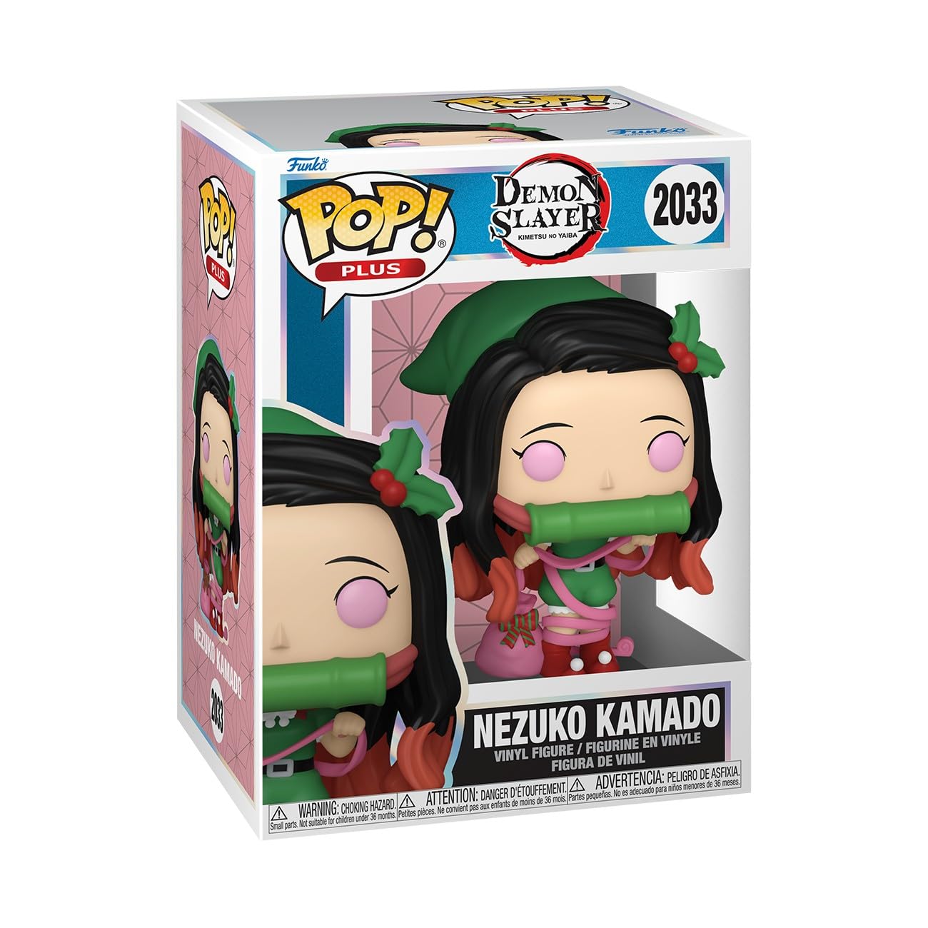 Funko Pop! Plus: Demon Slayer - Nezuko Kamado (Holidays) Vinyl Figure
