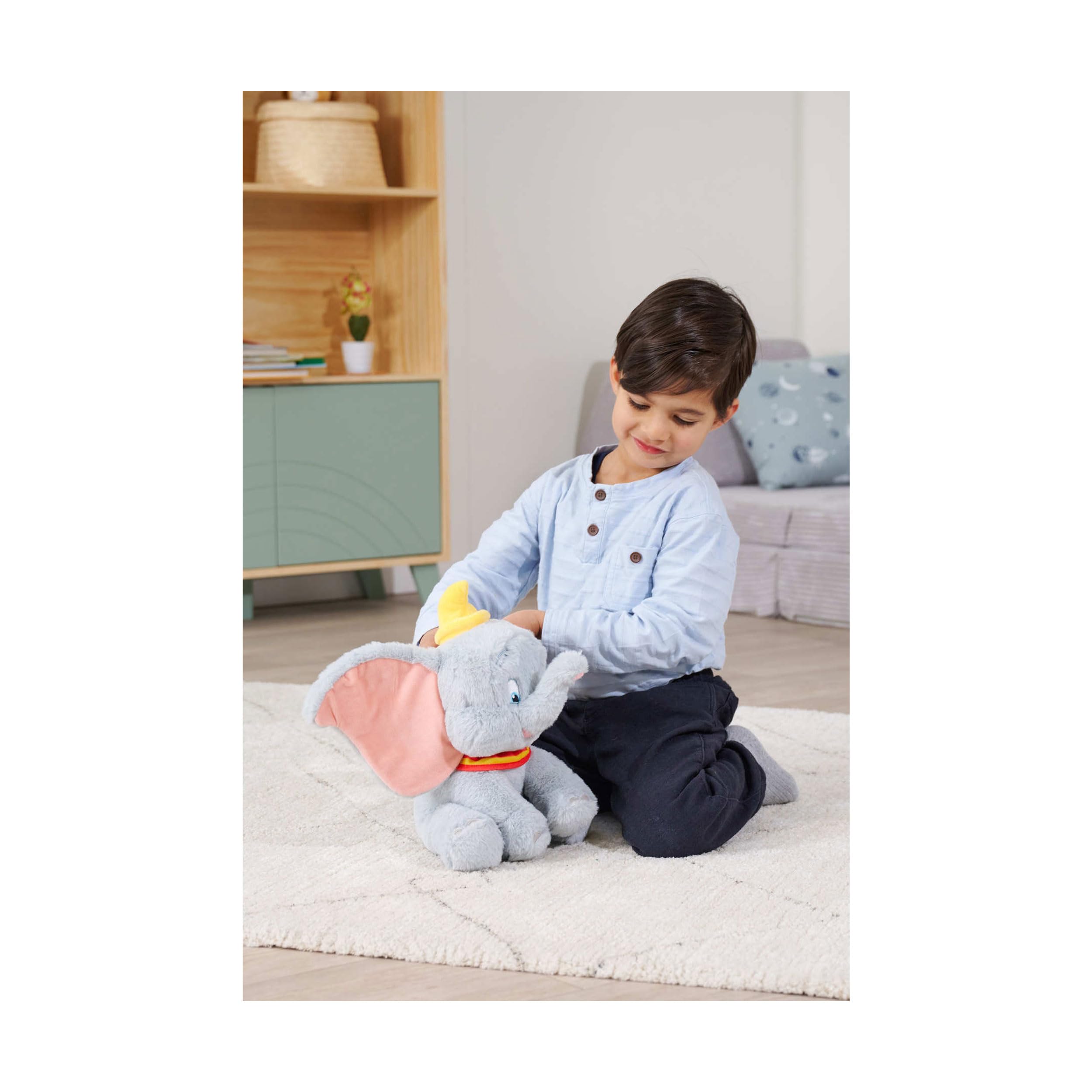 Simba Disney Dumbo 25cm Plush Toy - Soft Stuffed Animal for Kids 8