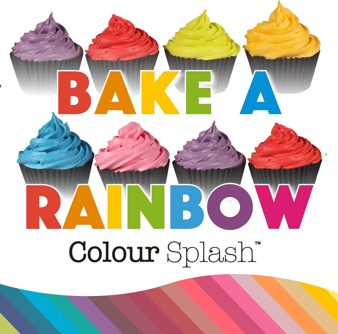 Colour Splash - Food Colouring Gel Tube, Natural & Edible Ingredients, Highly Concentrated