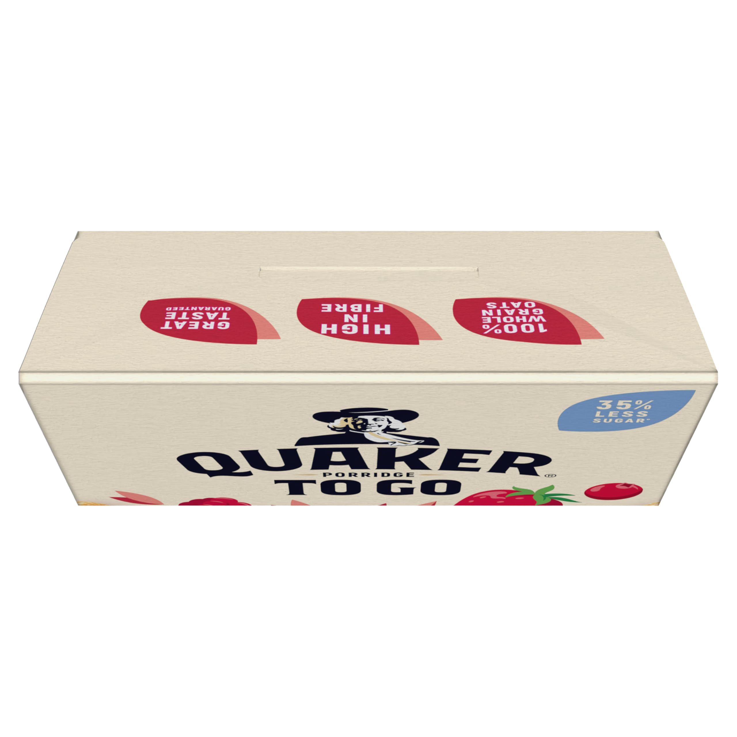 Quaker - Mixed Berries Porridge To Go Frühstücksriegel 2x55 g