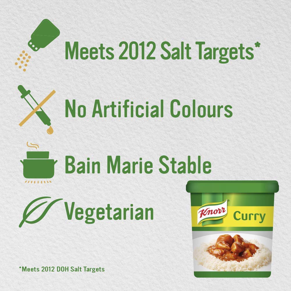 Knorr Curry Sauce Mix, 1kg - Makes 5L, Vegetarian, No Added MSG 3