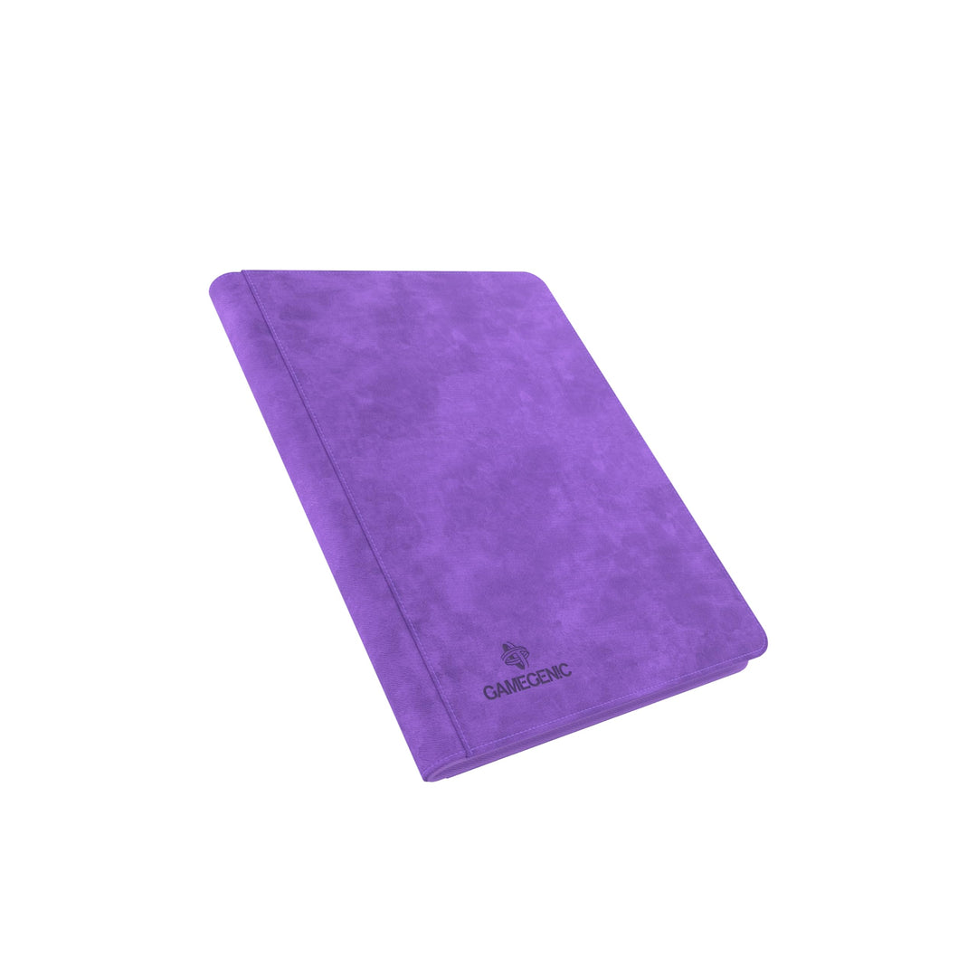 Gamegenic Zip-Up Album 18-Pocket - Purple Trading Card Game Accessory
