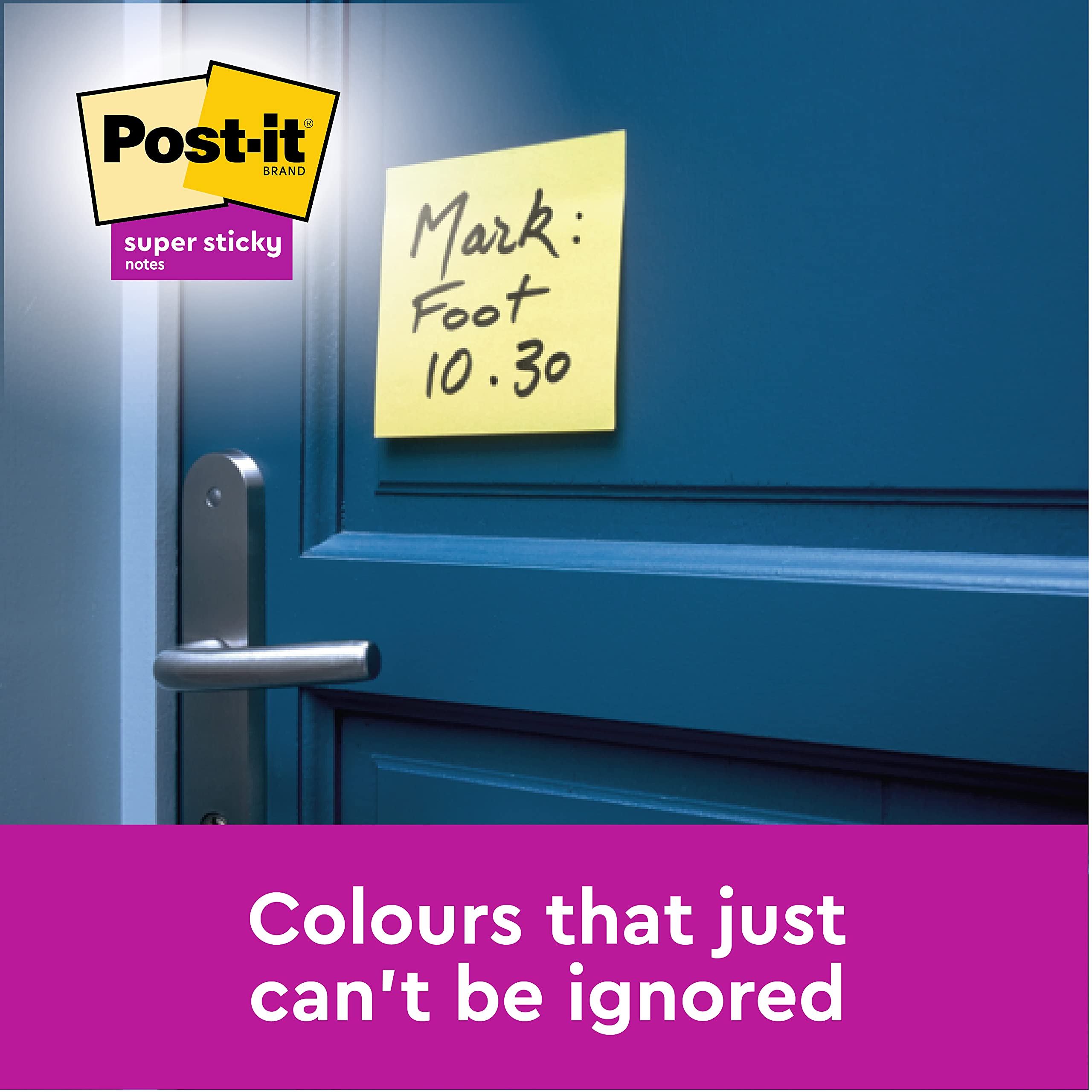 Post-it Super Sticky Notes - Double Sticking Power | 76 x 127 mm | 4 + 2 Free Pads (540 Sheets) 5
