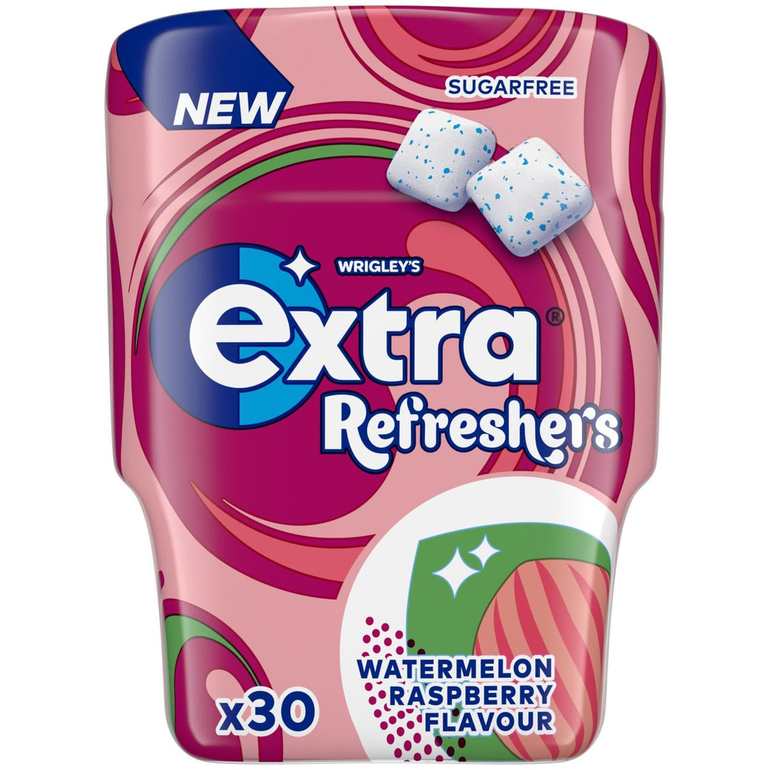 Extra - Watermelon Raspberry Flavour Sugarfree Chewing Gum (30 Pieces)