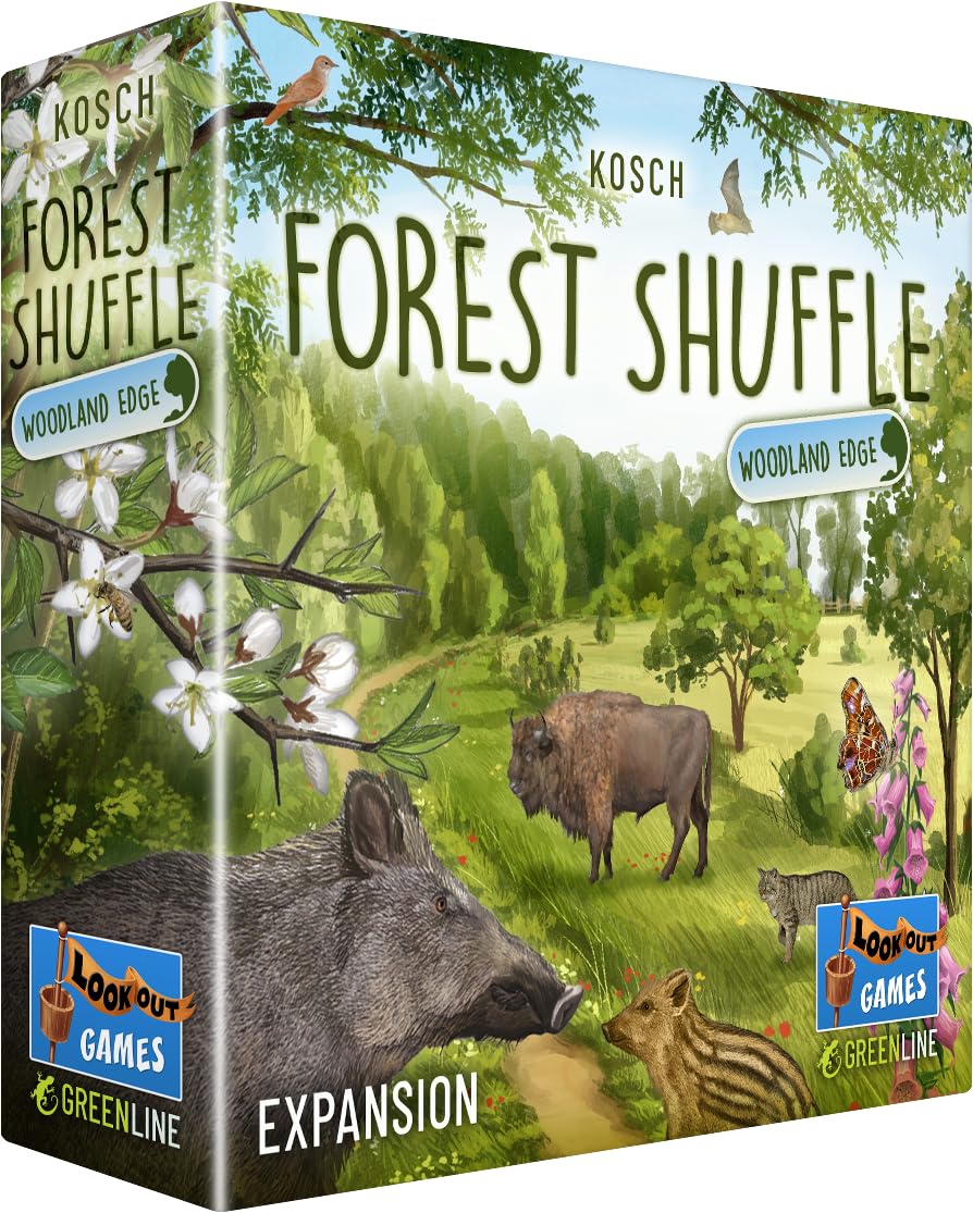 Lookout Forest Shuffle: Woodland Edge Card Game Expansion | Ages 10+ | 2-5 Players | 60+ Minutes 1