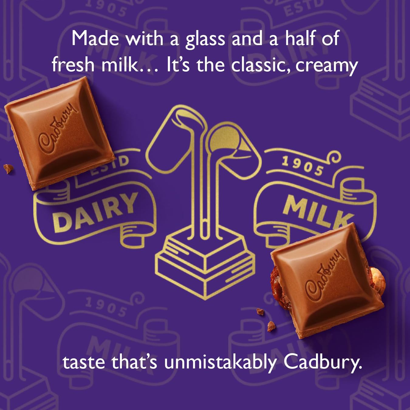 Cadbury Eclairs Chocolate Bag - Chewy Caramel with Milk Chocolate Centres | 350g 5