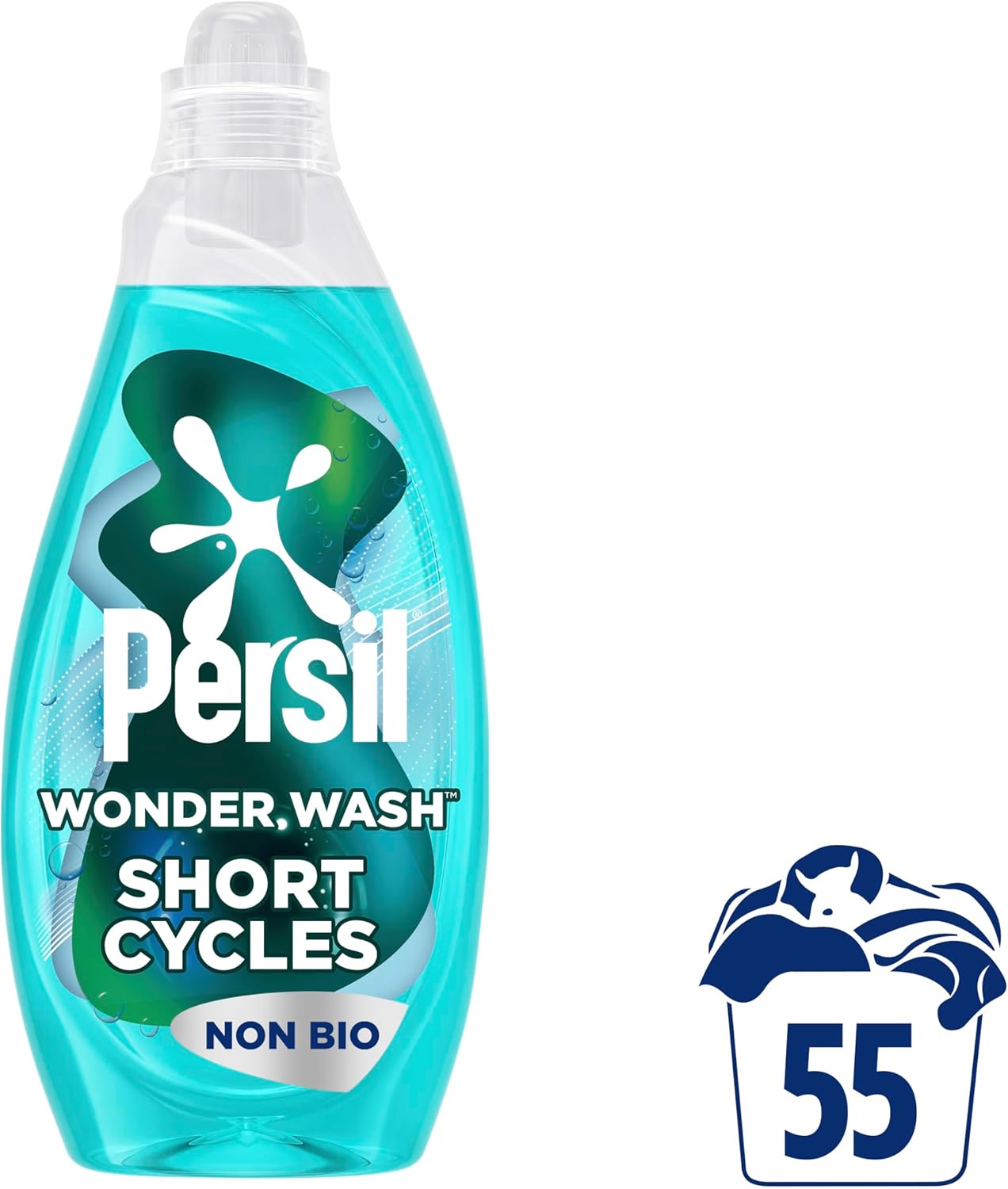 Persil Wonder Wash Speed Clean Non Bio Liquid Detergent (1.485 L) 3