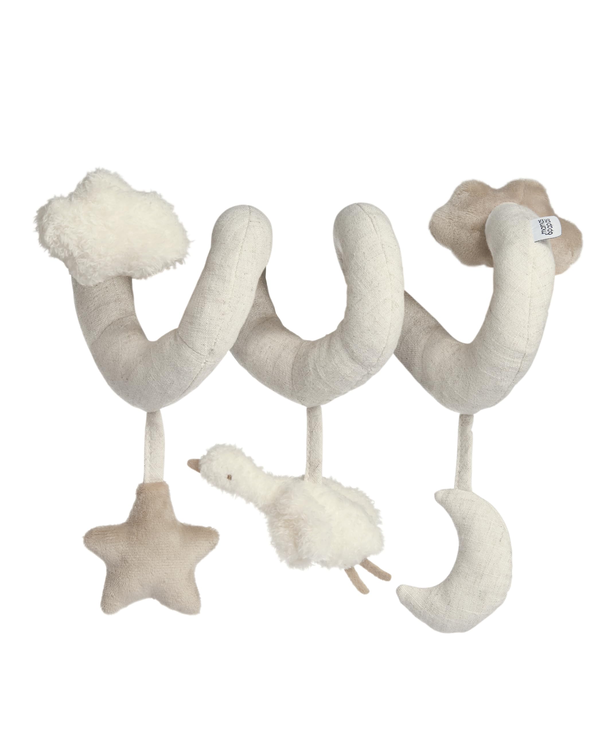 Mamas & Papas Duckling Travel Spiral Activity Toy - Sensory Development for Babies & Toddlers 1