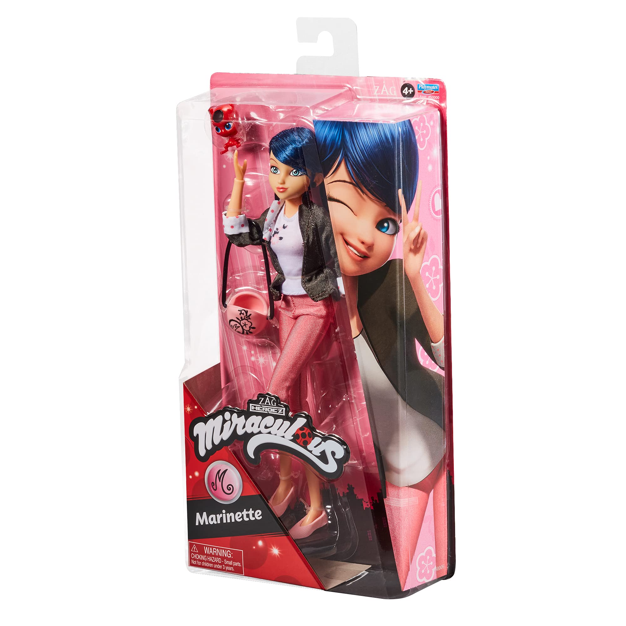 Miraculous Ladybug Marinette Fashion Doll - 26cm Articulated Figure with Tikki Kwami & Accessories 5